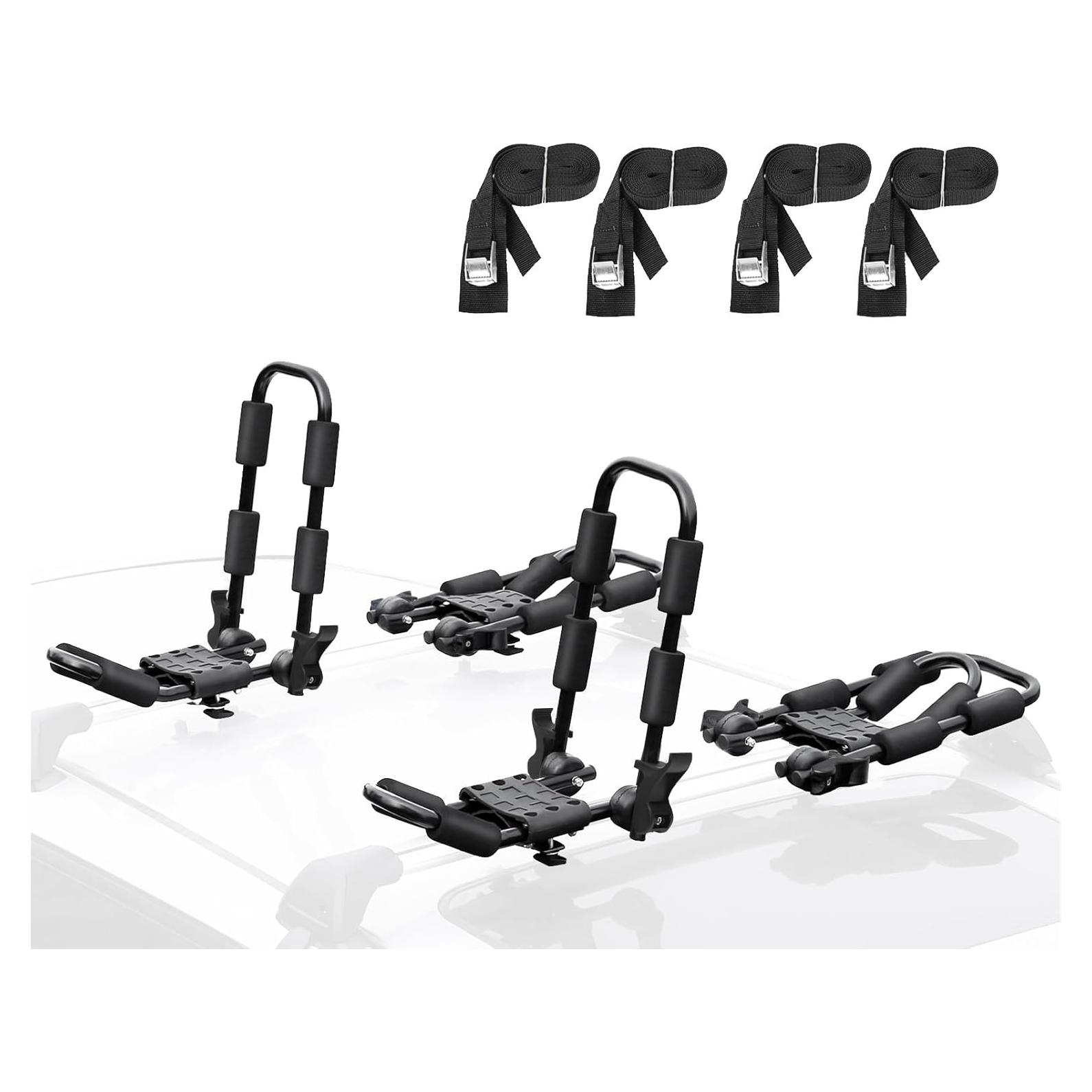 Soporte de Kayak Plegable Leader Accessories 4 PCS J Bar