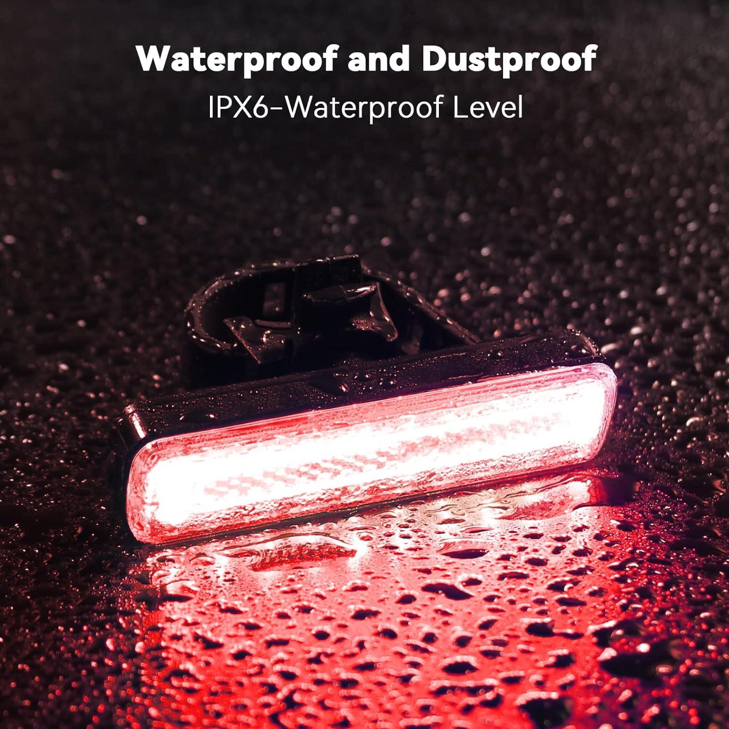 Luz Trasera LED REYUNGGO HC0107-01 USB-C Impermeable IPX6