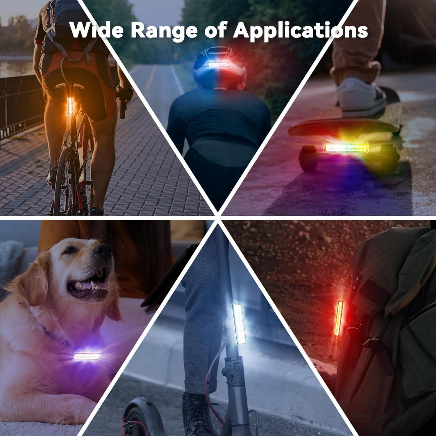 Luz Trasera LED REYUNGGO HC0107-01 USB-C Impermeable IPX6