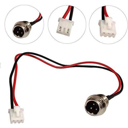 Puerto de Carga FEC tech GLDYTIMES 3 Pines para Hoverboard