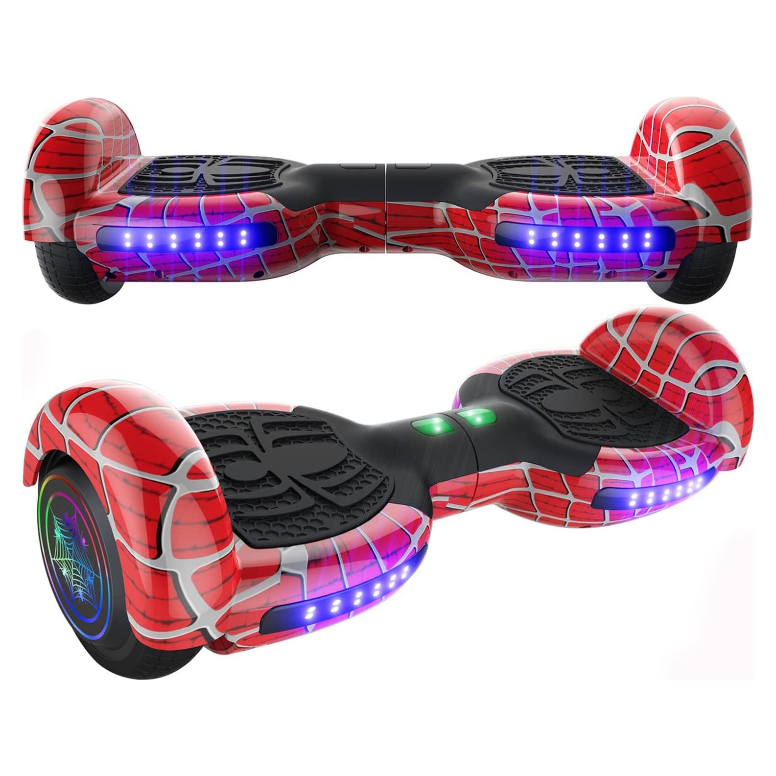 Hoverboard Emaxusa Araña 6.5" Bluetooth LED Seguridad UL2272