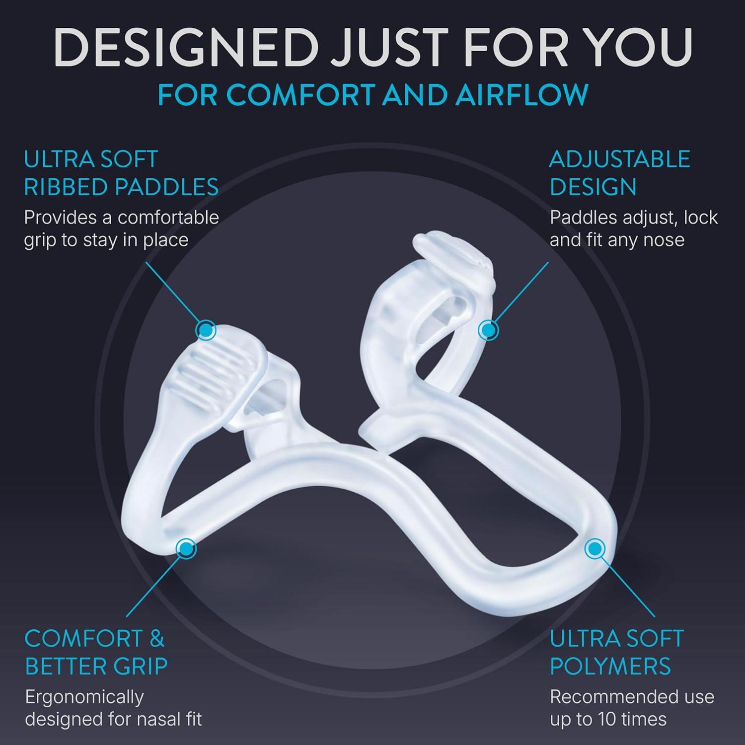 Dilatadores Nasales Mute Rhinomed - Paquete de 3 Pequeños