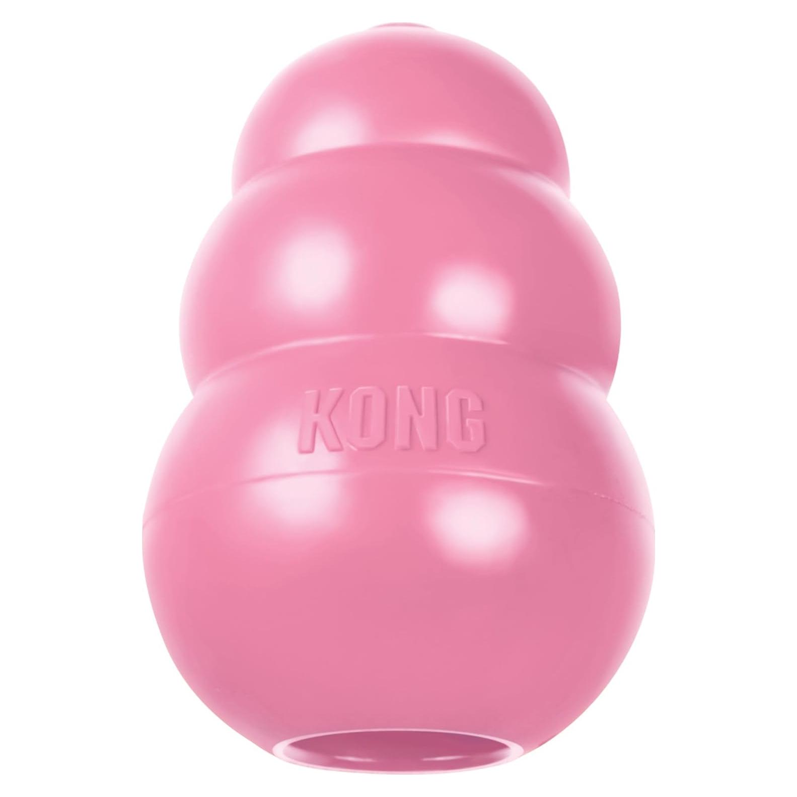 KONG Cachorro Juguete de Goma Natural Extra Pequeño Rosa