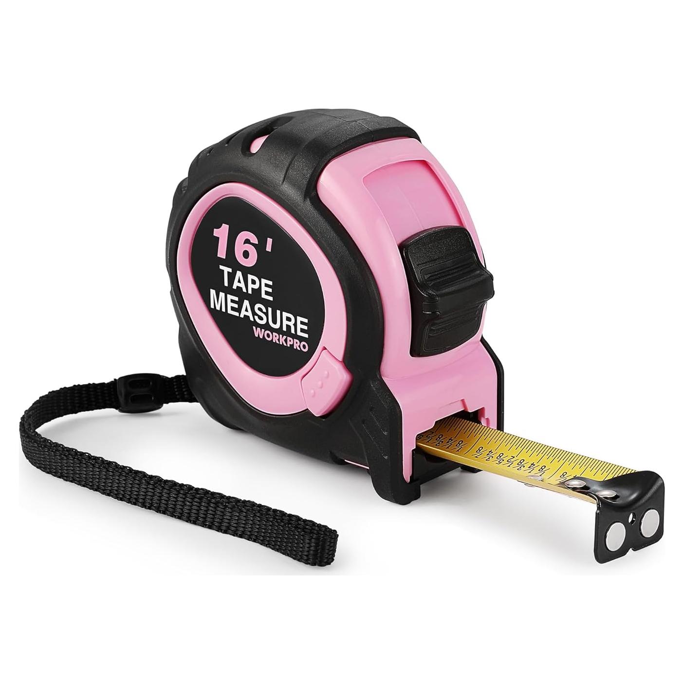 Cinta Métrica Retráctil WORKPRO 5m con Gancho Magnético