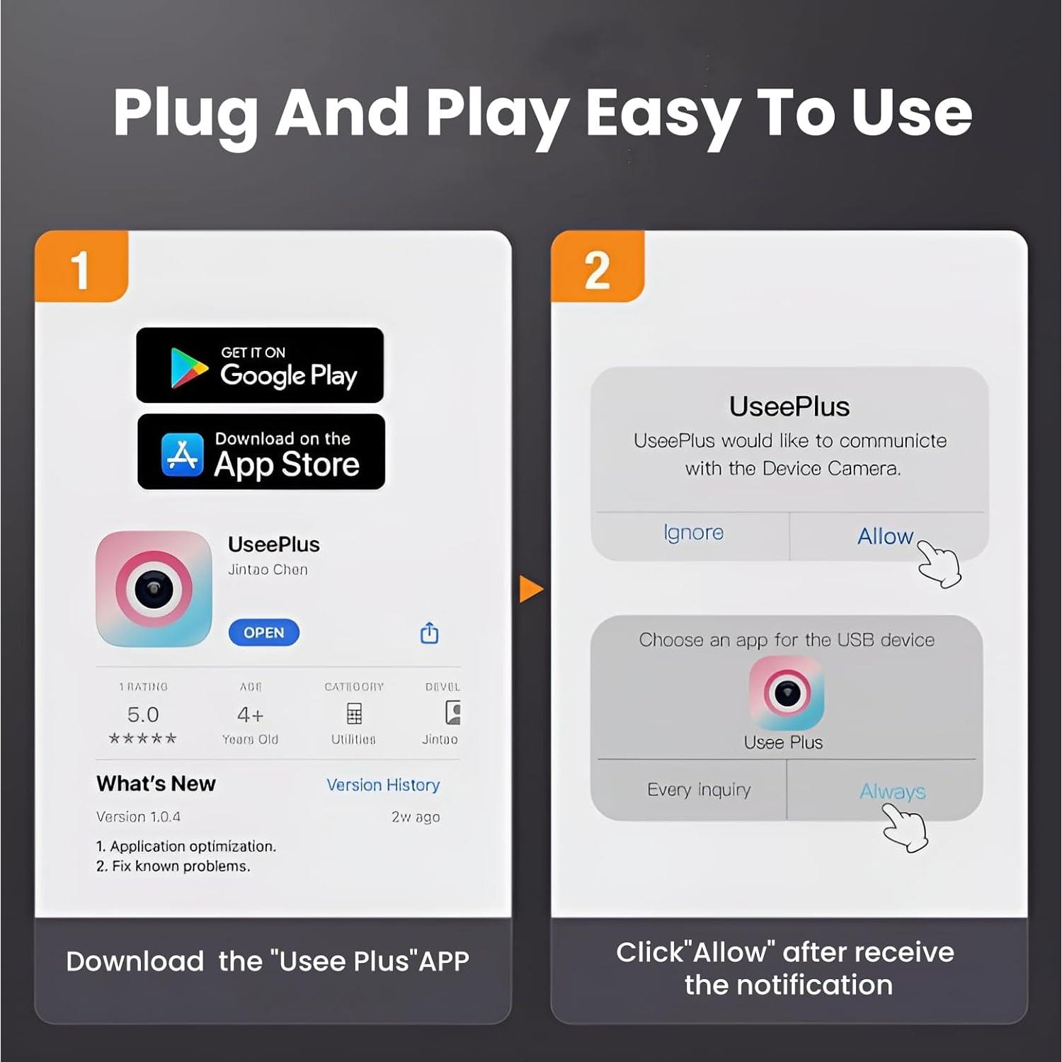 Cámara Endoscópica Doble Lente Pemamnov 1920P 5m IP67