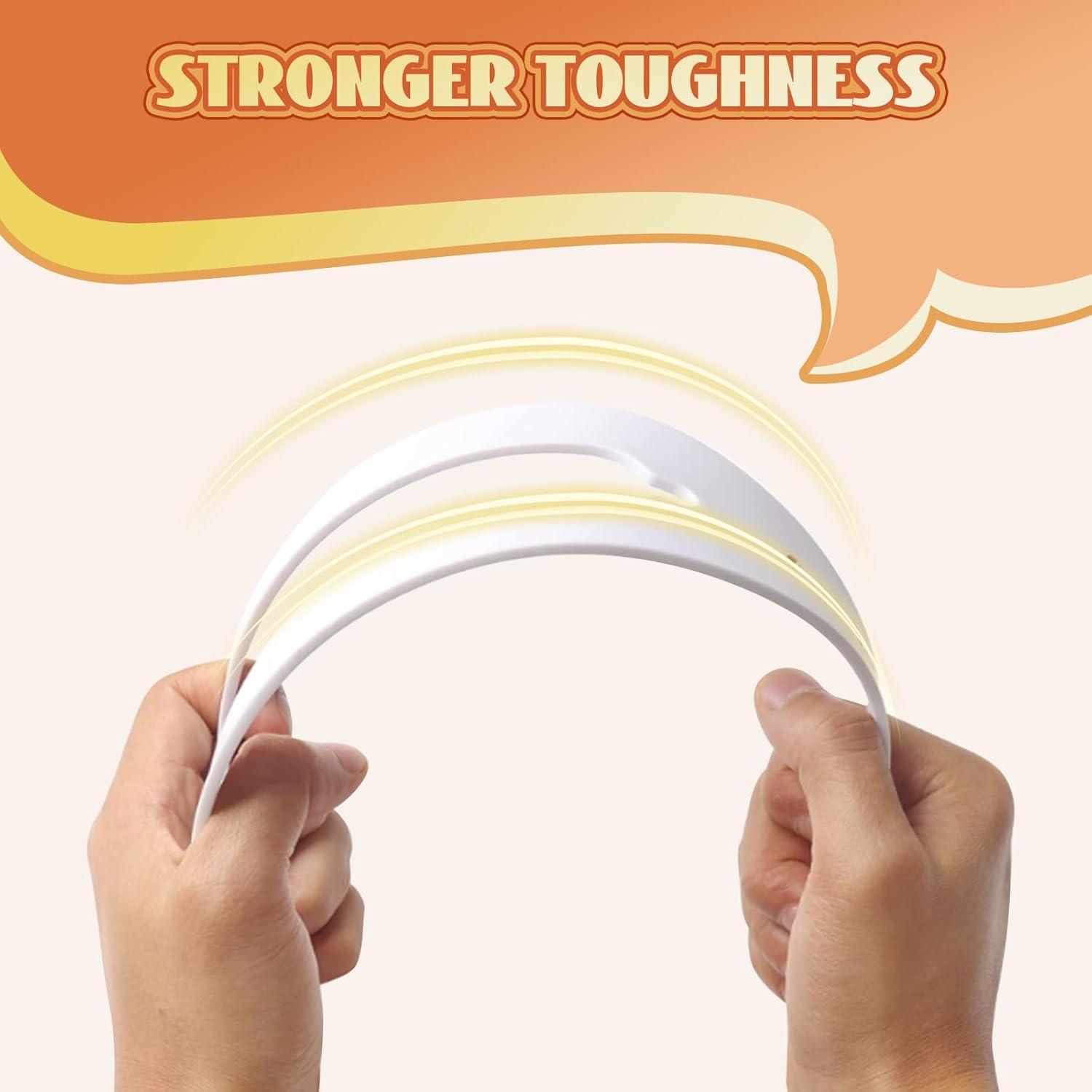 Cierre de puerta para gatos TGIOW ajustable 6.35-15.24 cm blanco