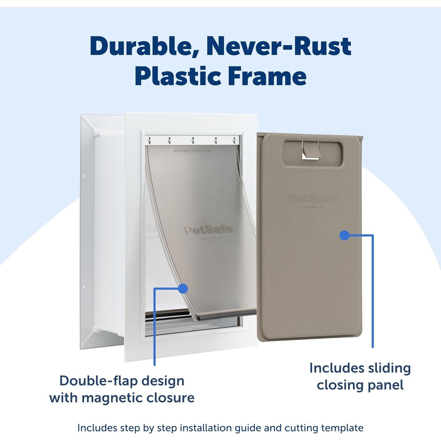 Puerta para Mascotas PetSafe Mediana - Aislamiento Eficiente