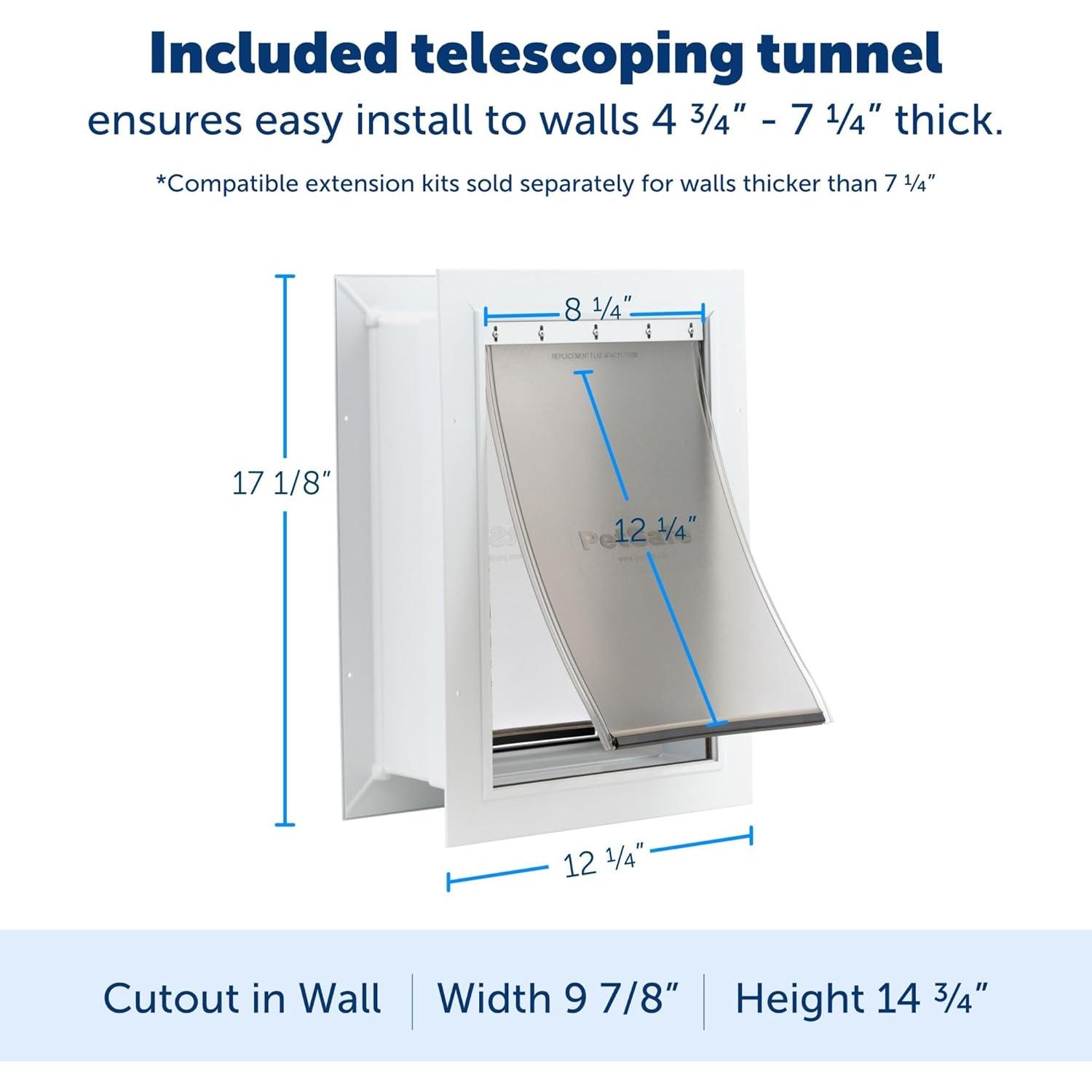 Puerta para Mascotas PetSafe Mediana - Aislamiento Eficiente
