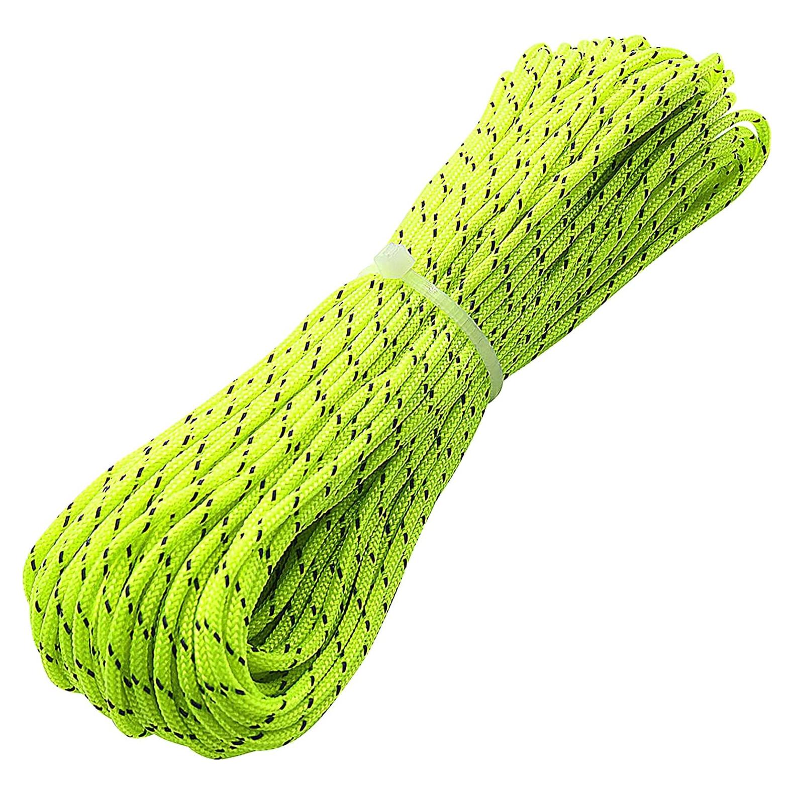 Cuerda de Campaña Reflectante 20m ThreeBulls 1.8mm Verde