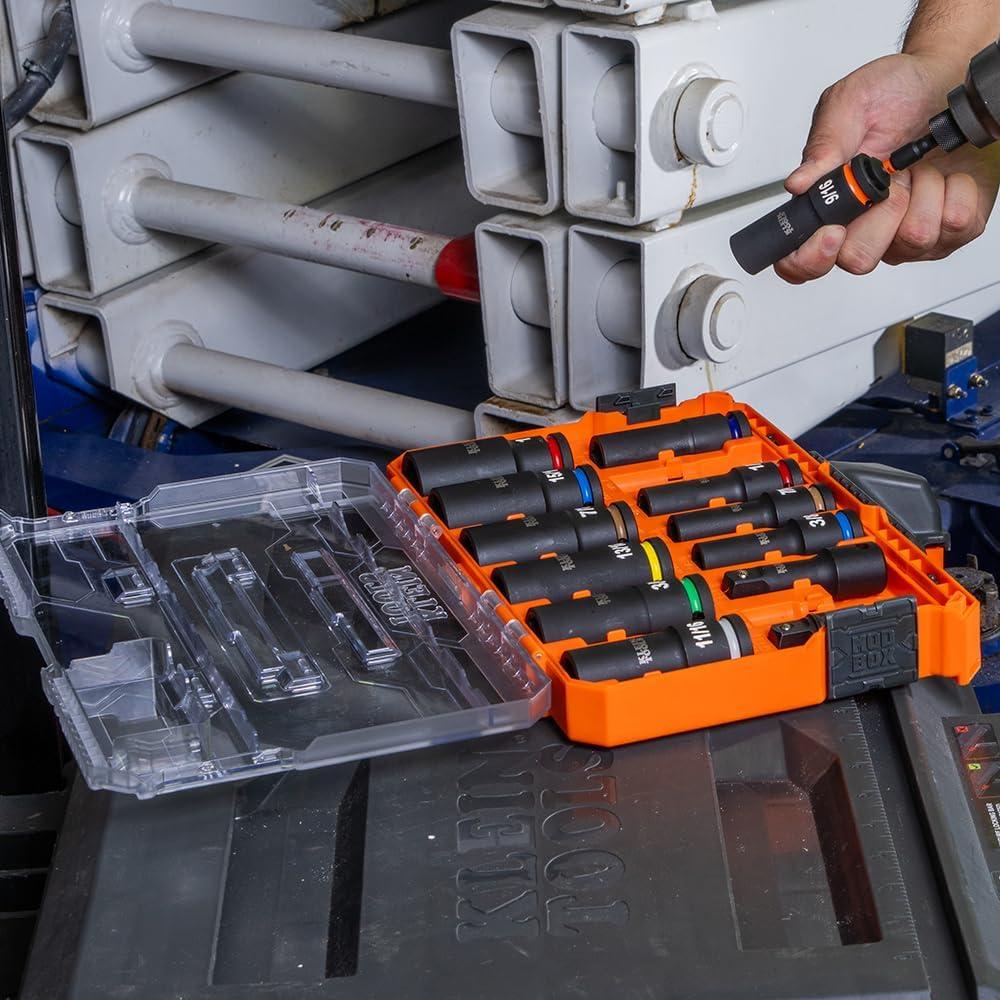 Juego de Enchufes de Impacto Klein Tools 65111 14 Piezas SAE