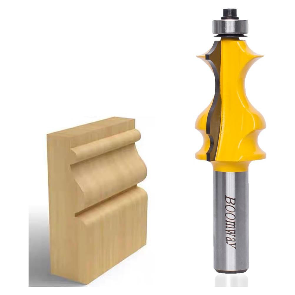 Bits de Router Boomway 1.27cm Vástago para Molduras