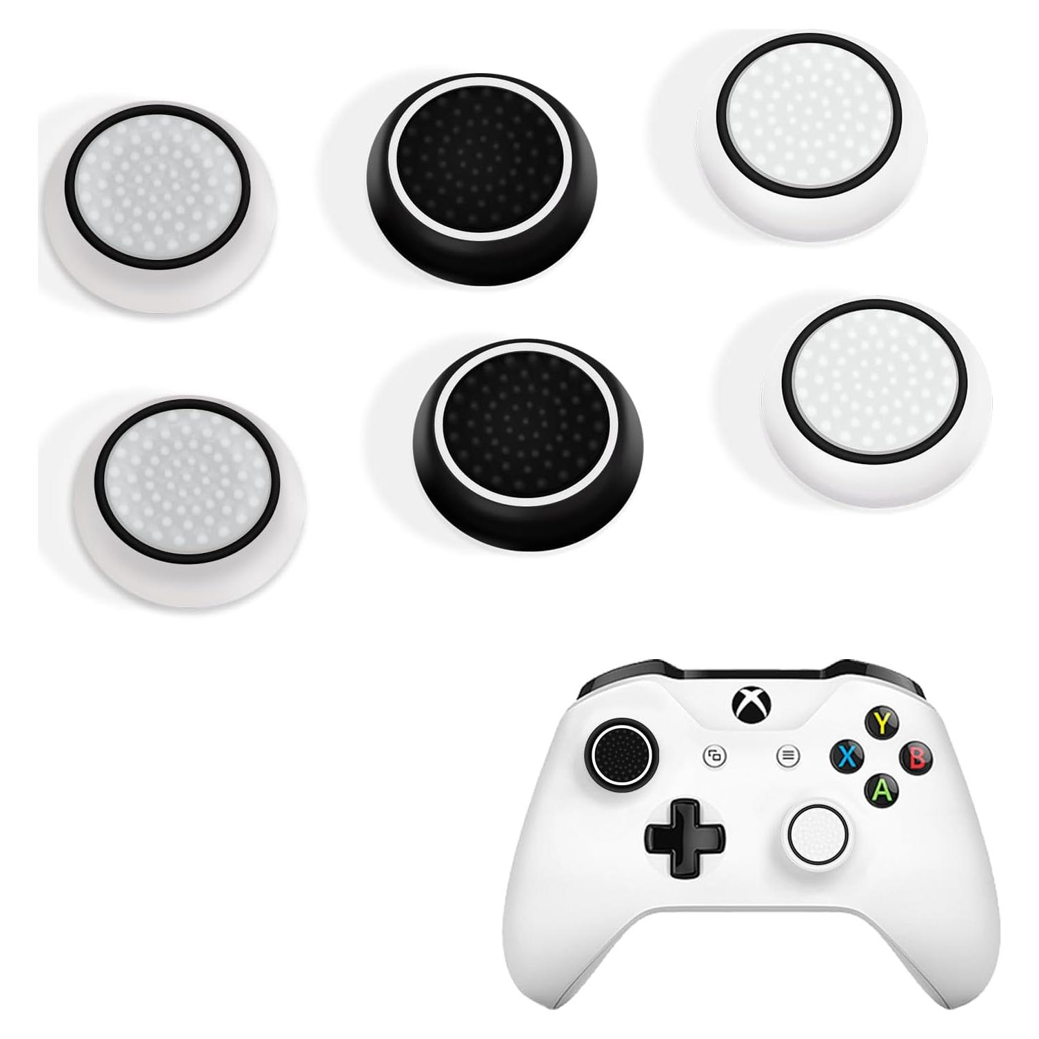 Tapas de Agarre para Pulgar DLseego - Silicona Antideslizante Negro