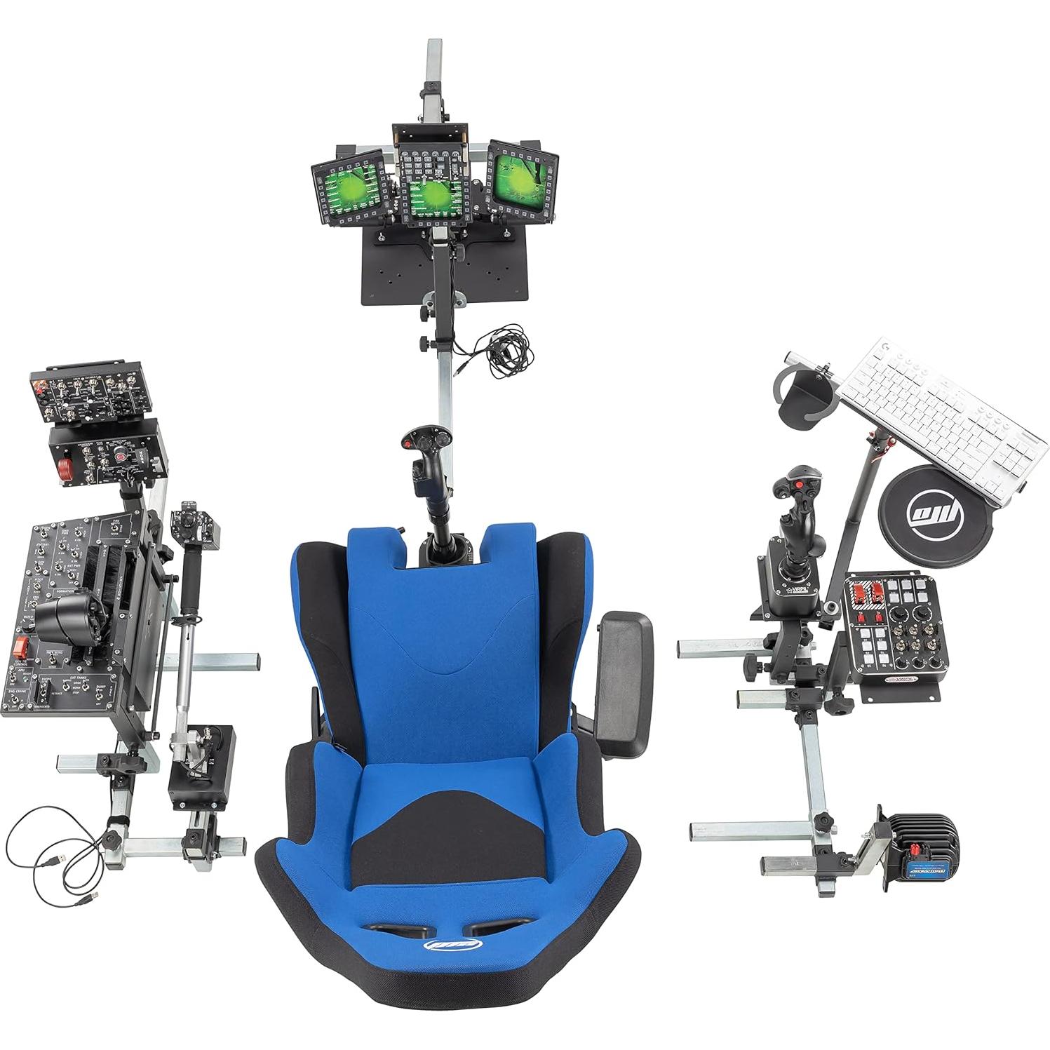 Simulador de Vuelo Modular SimFab DCS - Asiento Azul