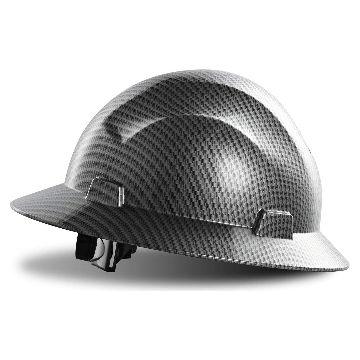 Casco de Seguridad LANON Gris Carbón FRP Ajustable