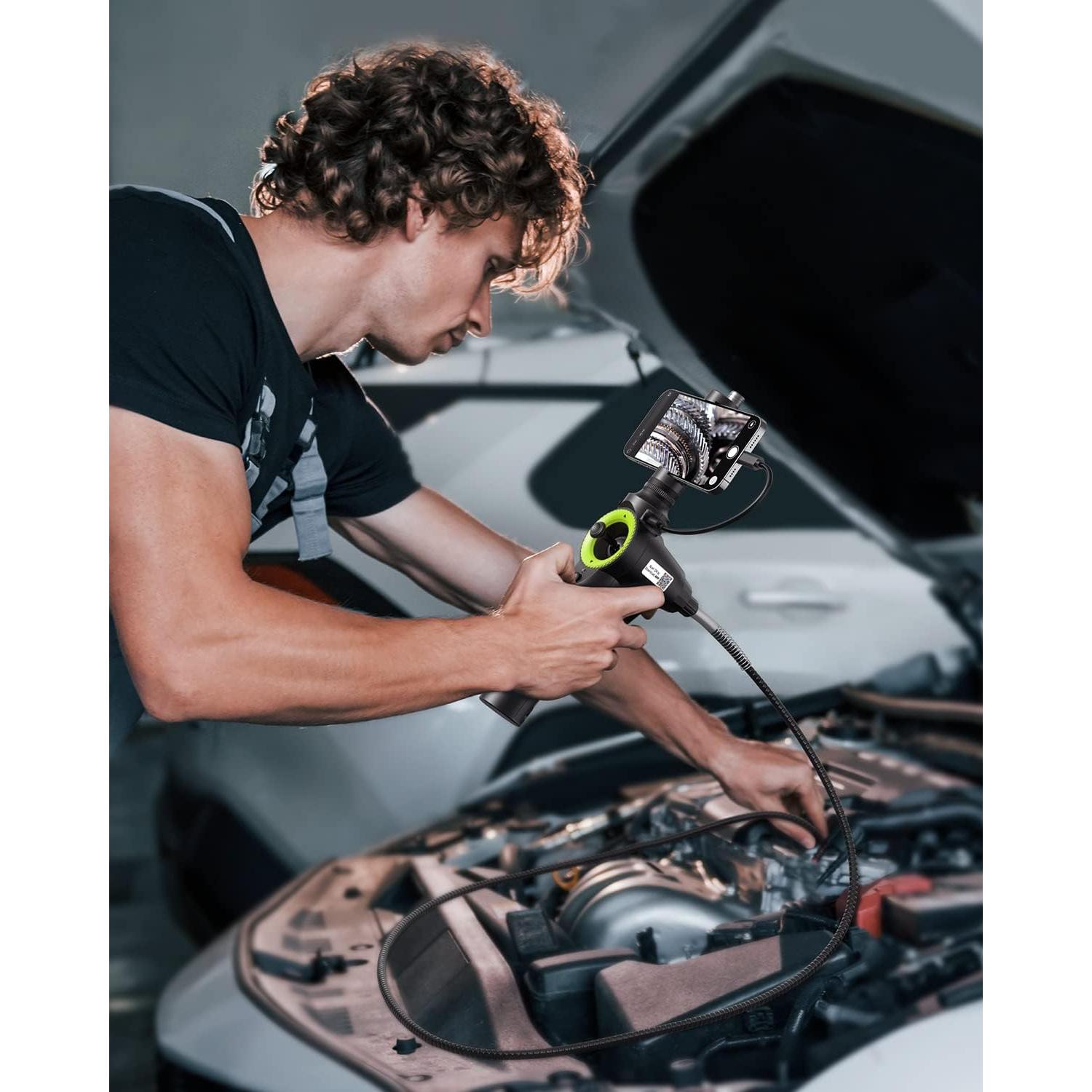 Endoscopio Articulado Anykit AN150 1.01m 6 LED IP67