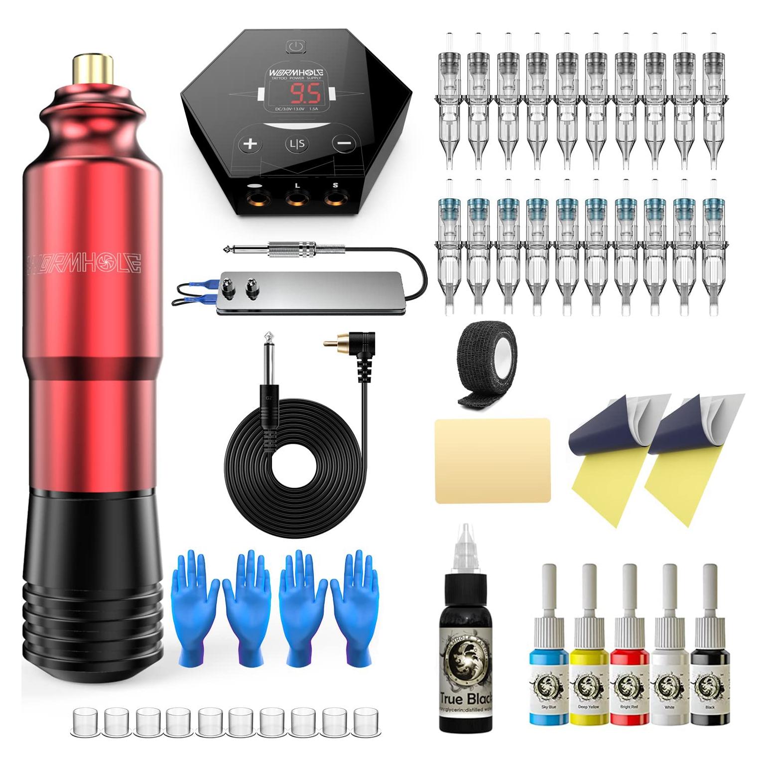 Kit de Tatuaje Completo Wormhole SY-TK203 para Principiantes