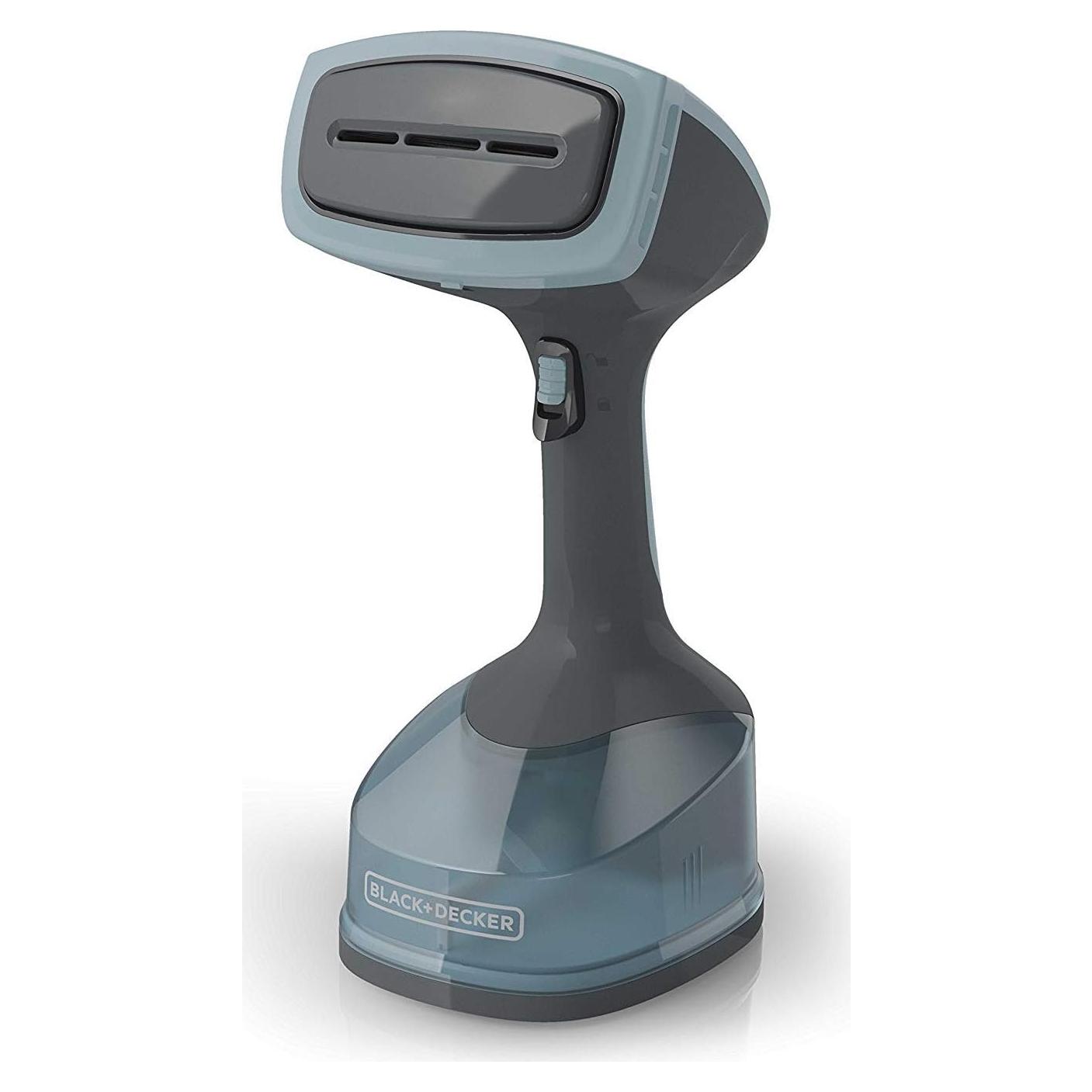 BLACK+DECKER Advanced Handheld Steamer for Clothes, Fast Wrinkle Removal, Auto Shut-Off, Attachments for Delicate Fabrics, Lint Removal, and Steaming Curtains, Upholstry (HGS200)