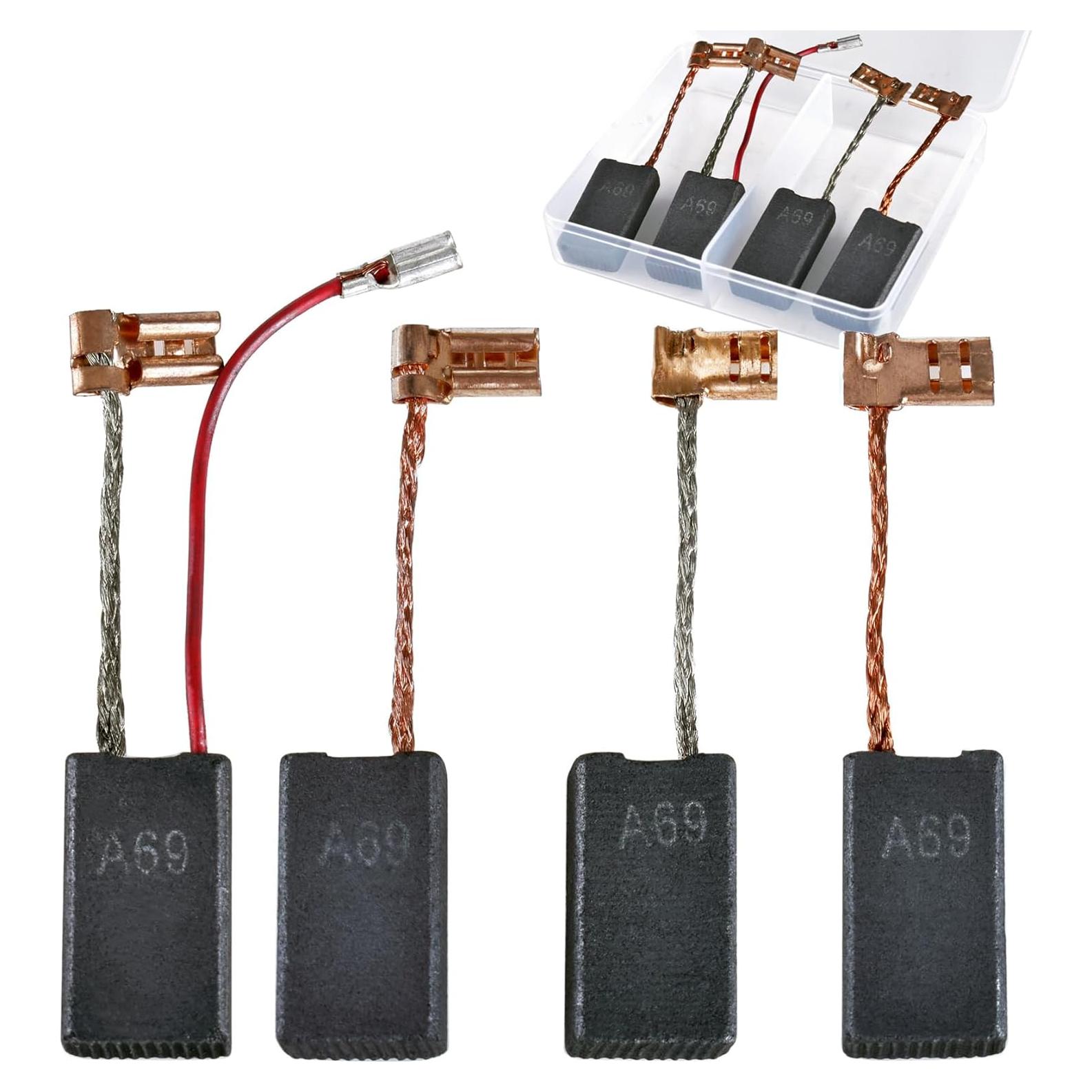 Escobillas de Carbono A69 OURUI 4Pcs para Bosch GBH