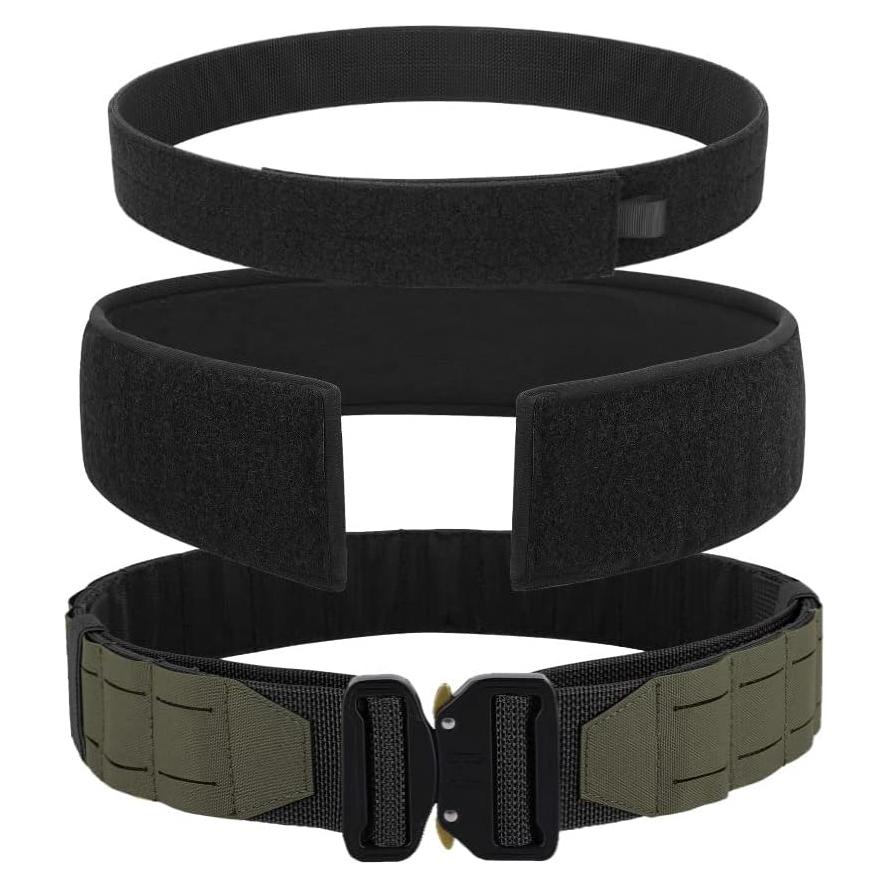 Cinturón Táctico KRYDEX 2" con Soporte de Espalda