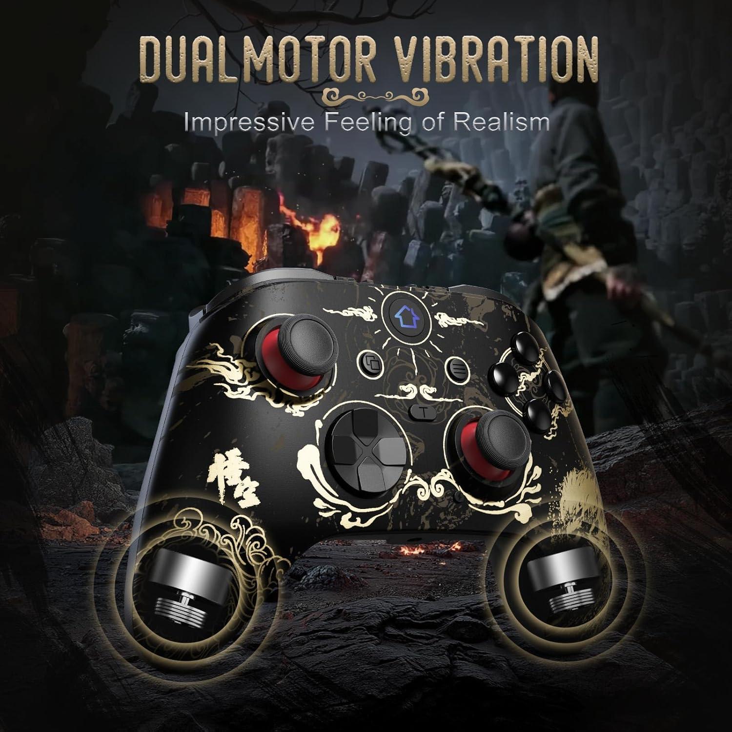 Controlador Inalámbrico DIANVEN para PC, Precisión Efecto Hall