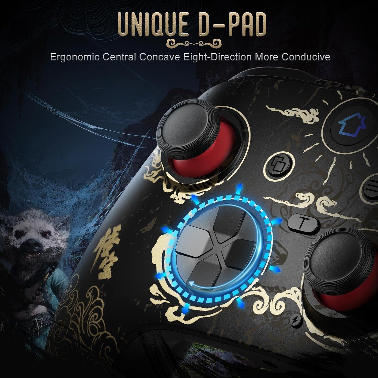 Controlador Inalámbrico DIANVEN para PC, Precisión Efecto Hall