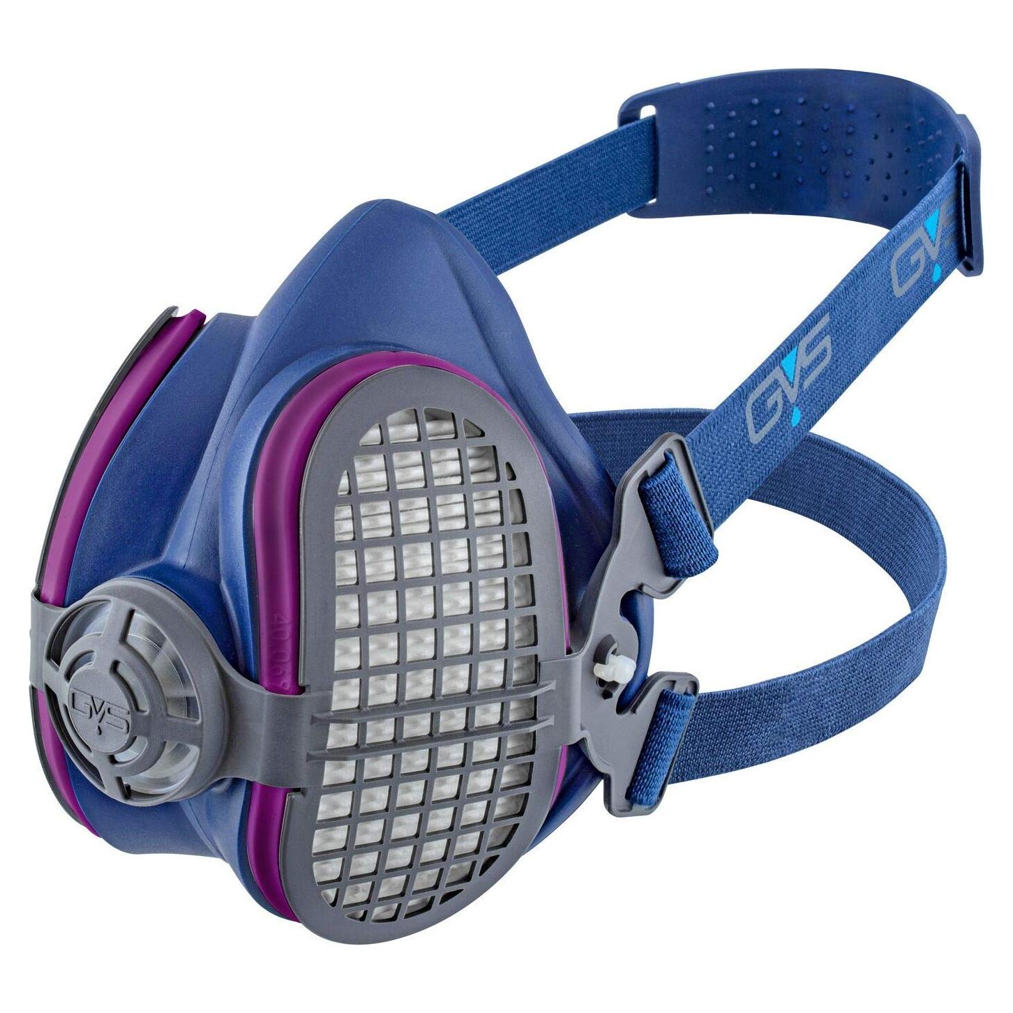 Mascarilla Respiratoria GVS Elipse P100 Reutilizable Azul