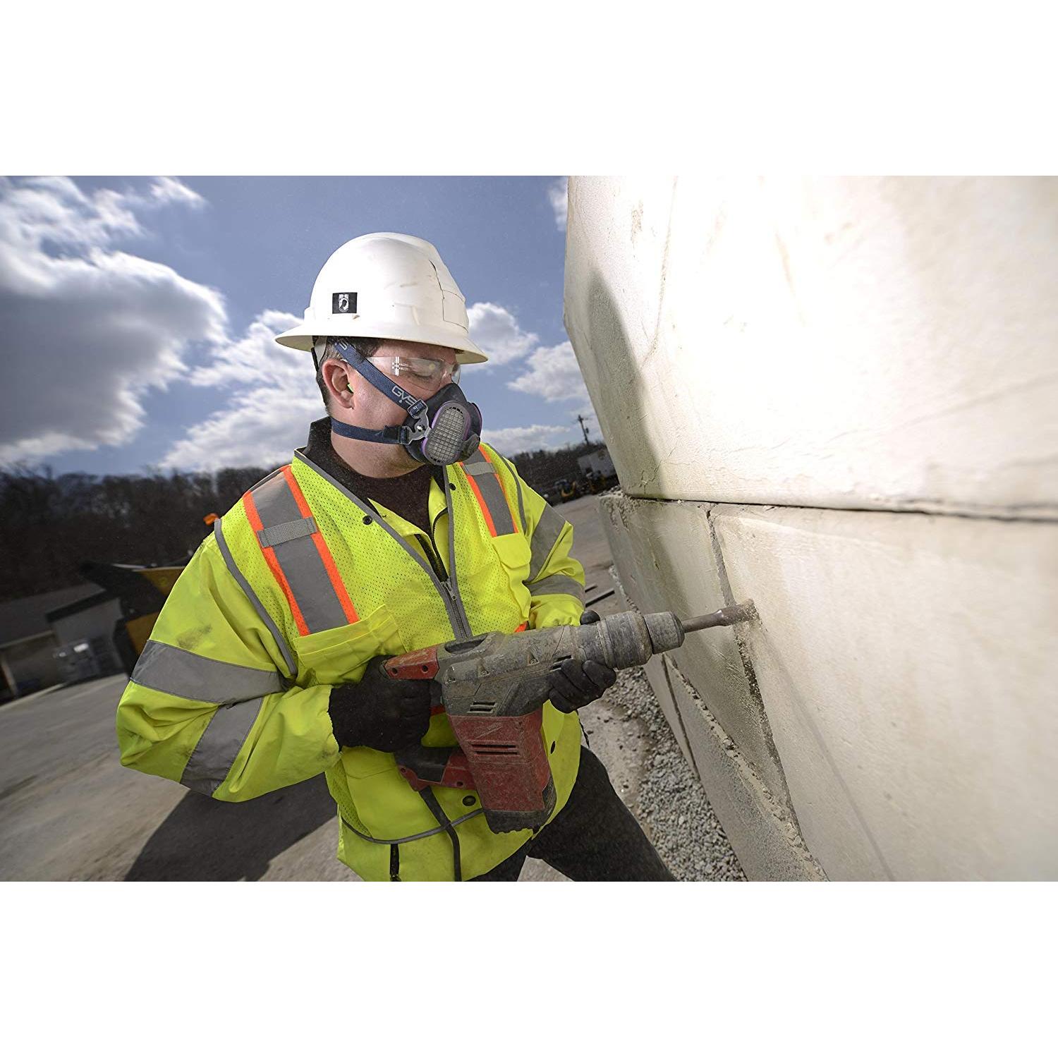 Mascarilla Respiratoria GVS Elipse P100 Reutilizable Azul