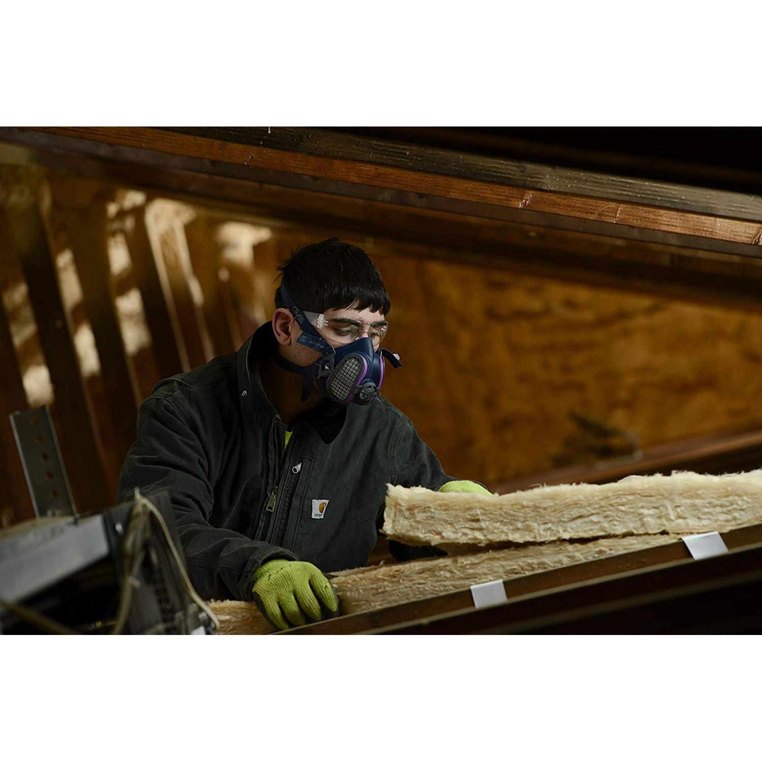 Mascarilla Respiratoria GVS Elipse P100 Reutilizable Azul