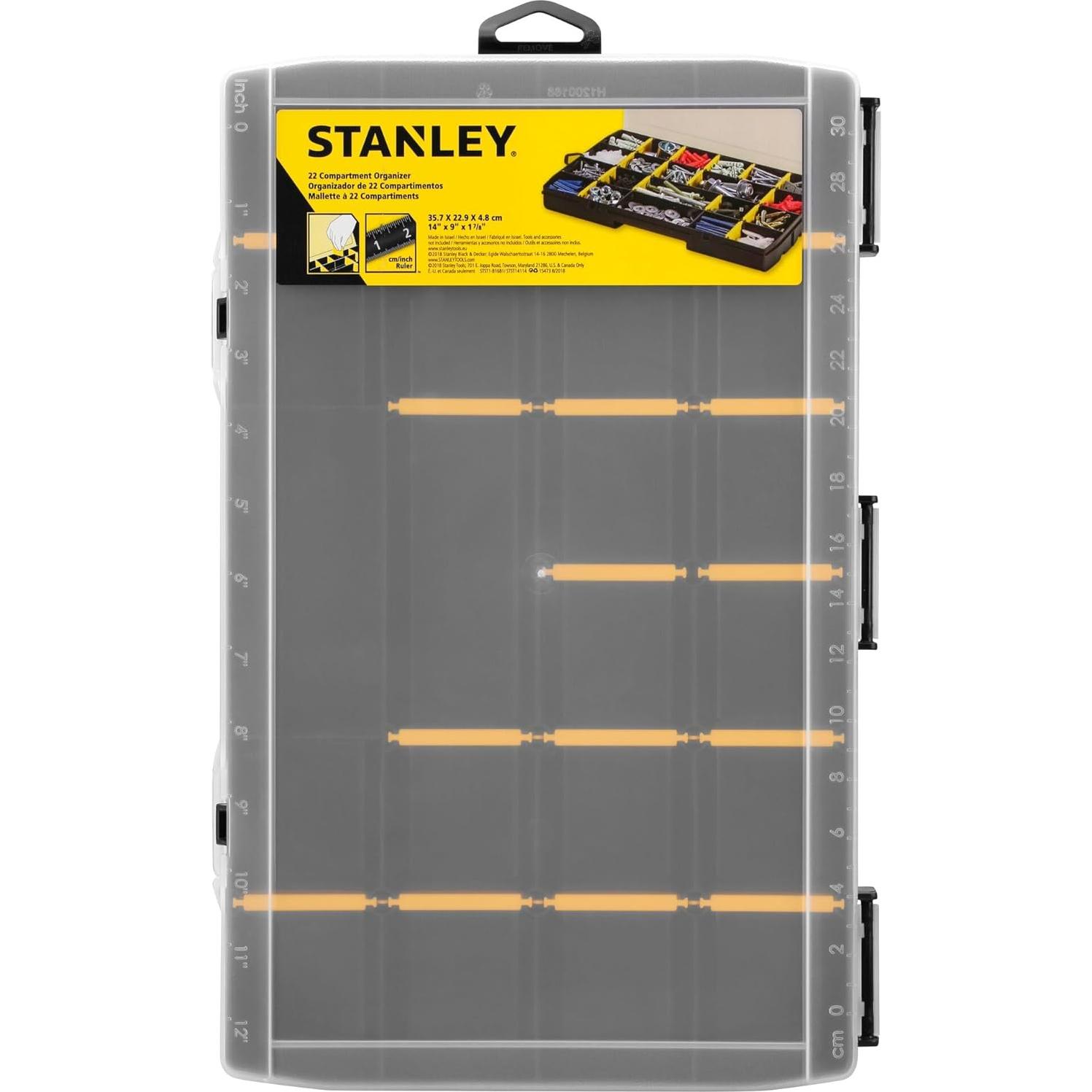 Caja de Almacenamiento STANLEY Organizador 22 Compartimentos