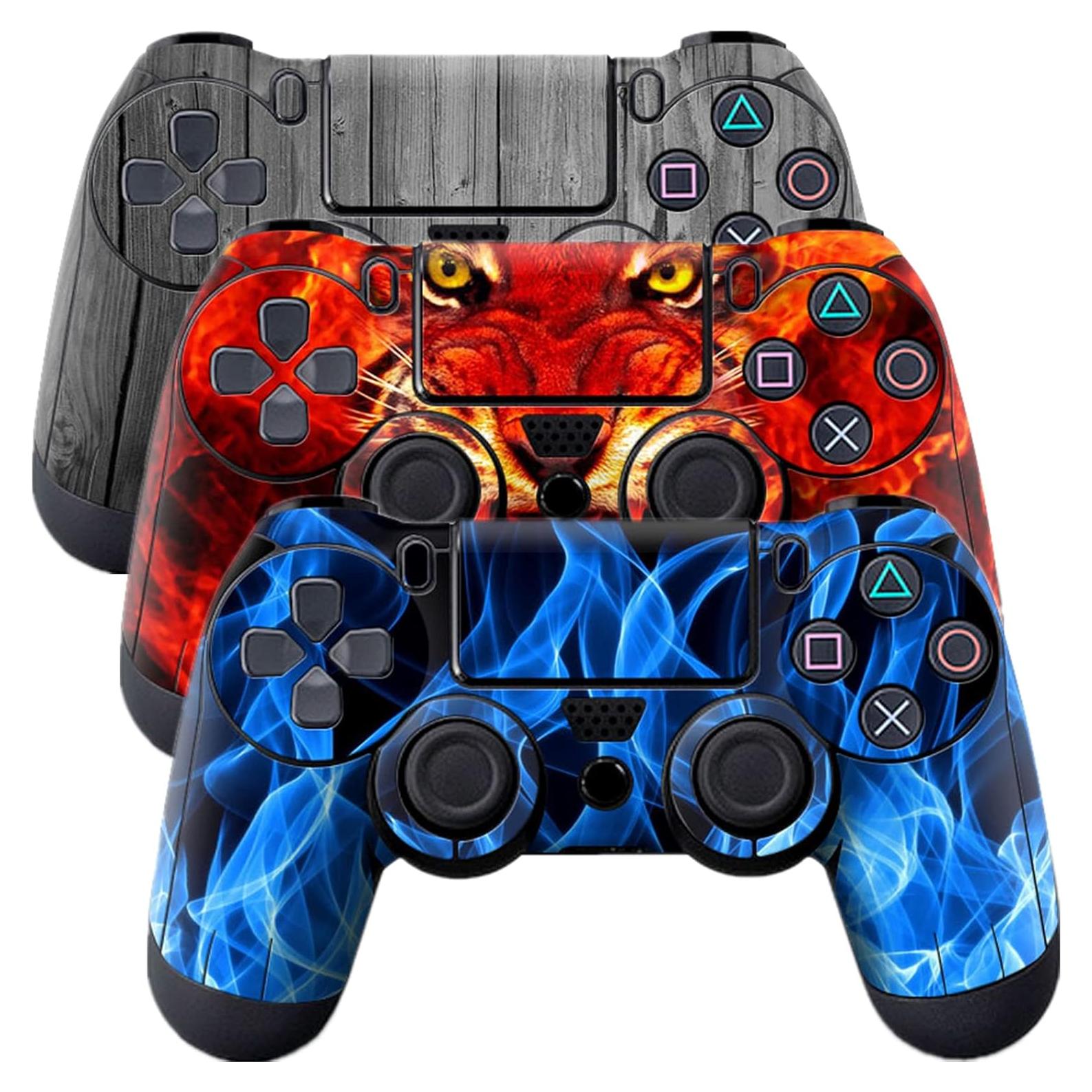Funda Vinilo Adhesivo para Controlador PS4 Oiokew - 3 Piezas