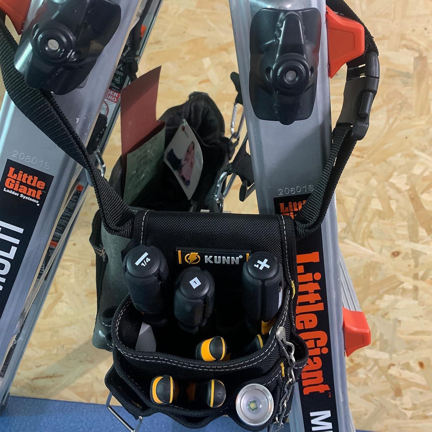 Bolsa de Herramientas KUNN para Electricistas 13 Bolsillos