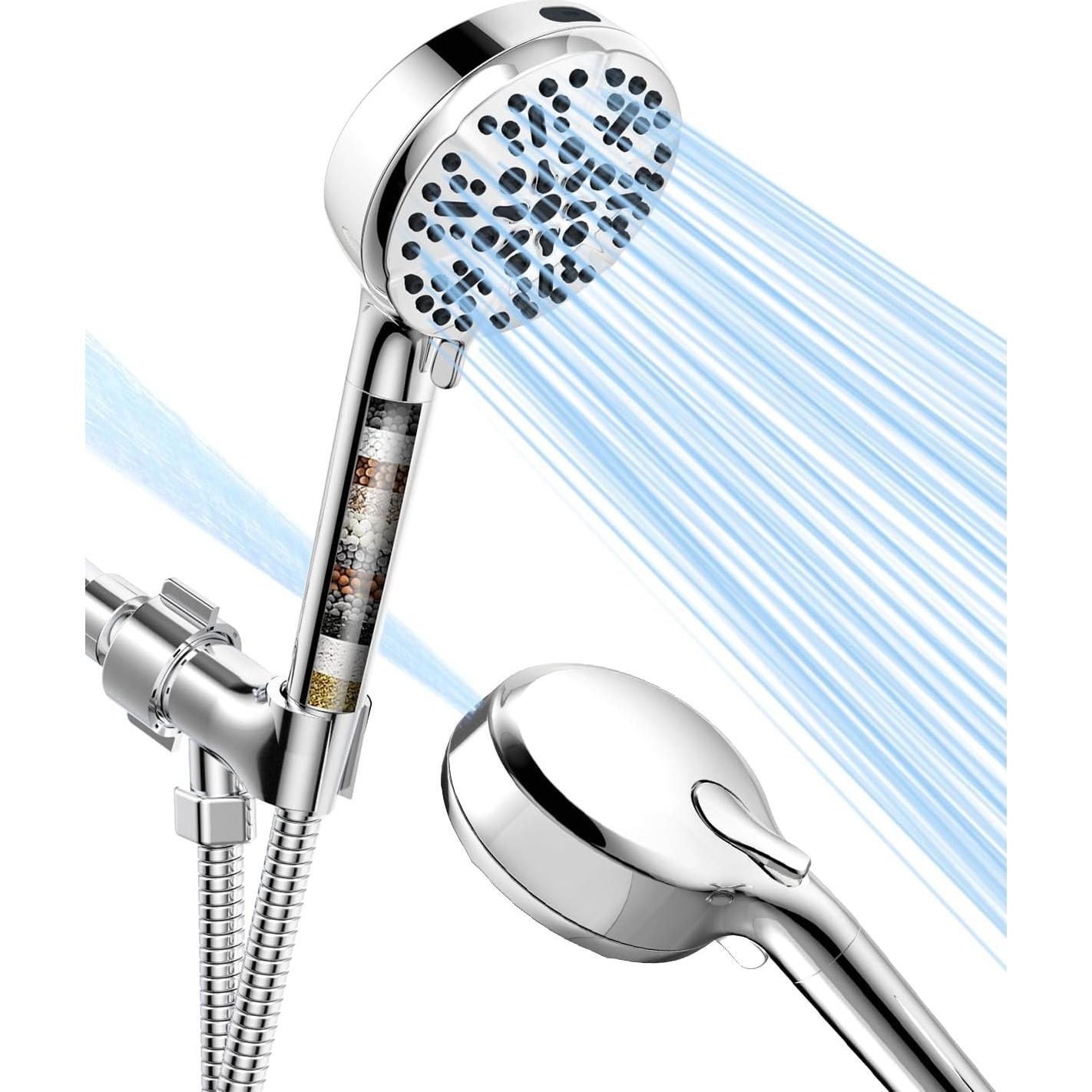 Filtro de Ducha BOWGER Reemplazo Paquete de 2 - Suavizador de Agua