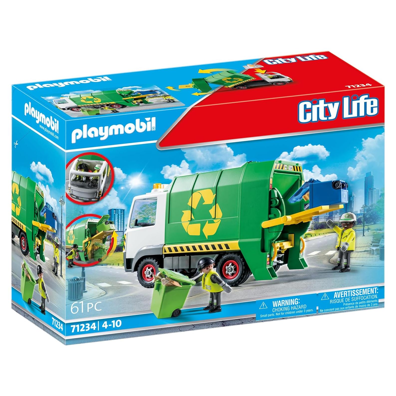 Camión de Reciclaje Playmobil 71234 con 2 Figuras