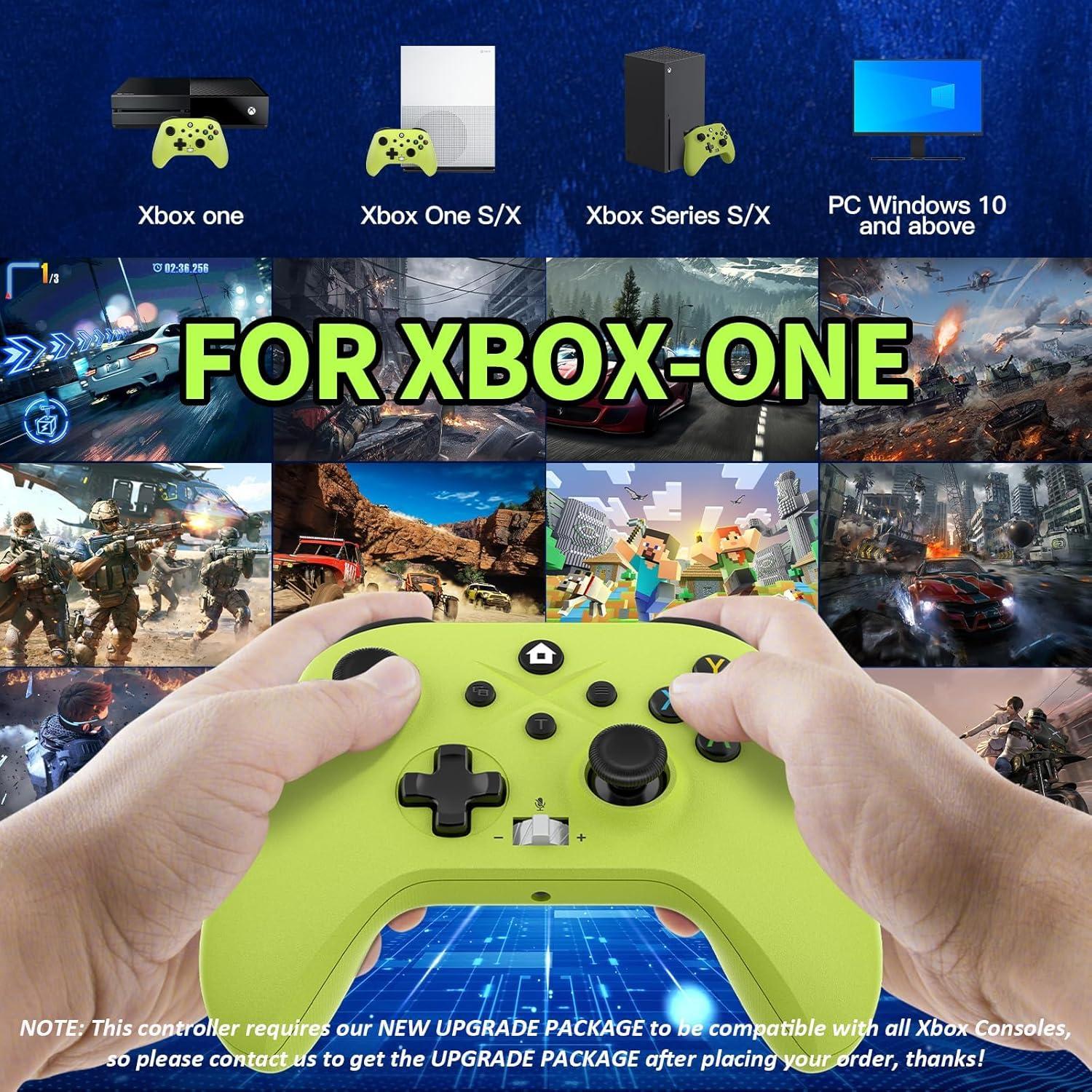 Controlador Inalámbrico Verde Nonbliep para Xbox Series X/S y PC