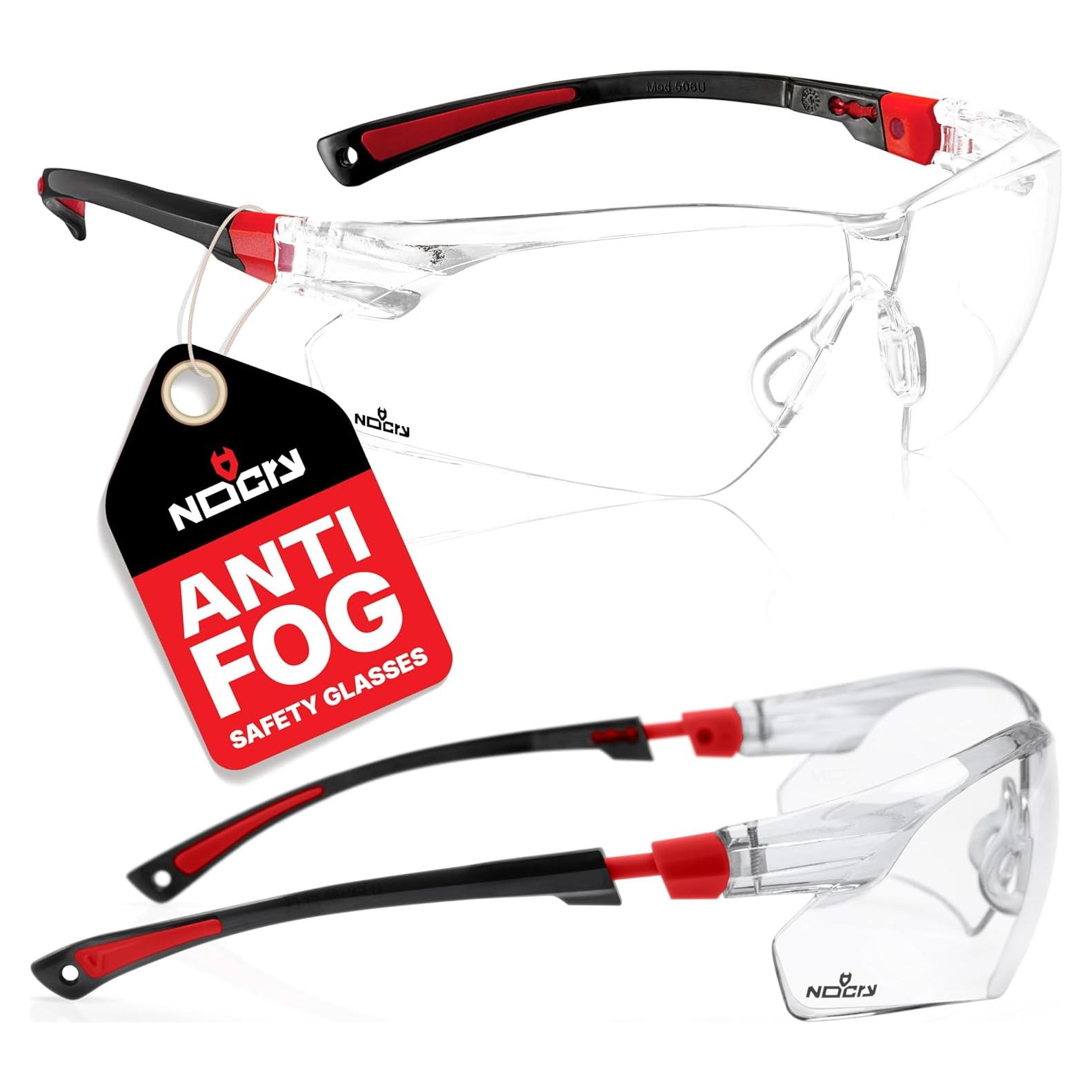 Gafas de Seguridad NoCry EyeArmor+ Anti-Niebla UV