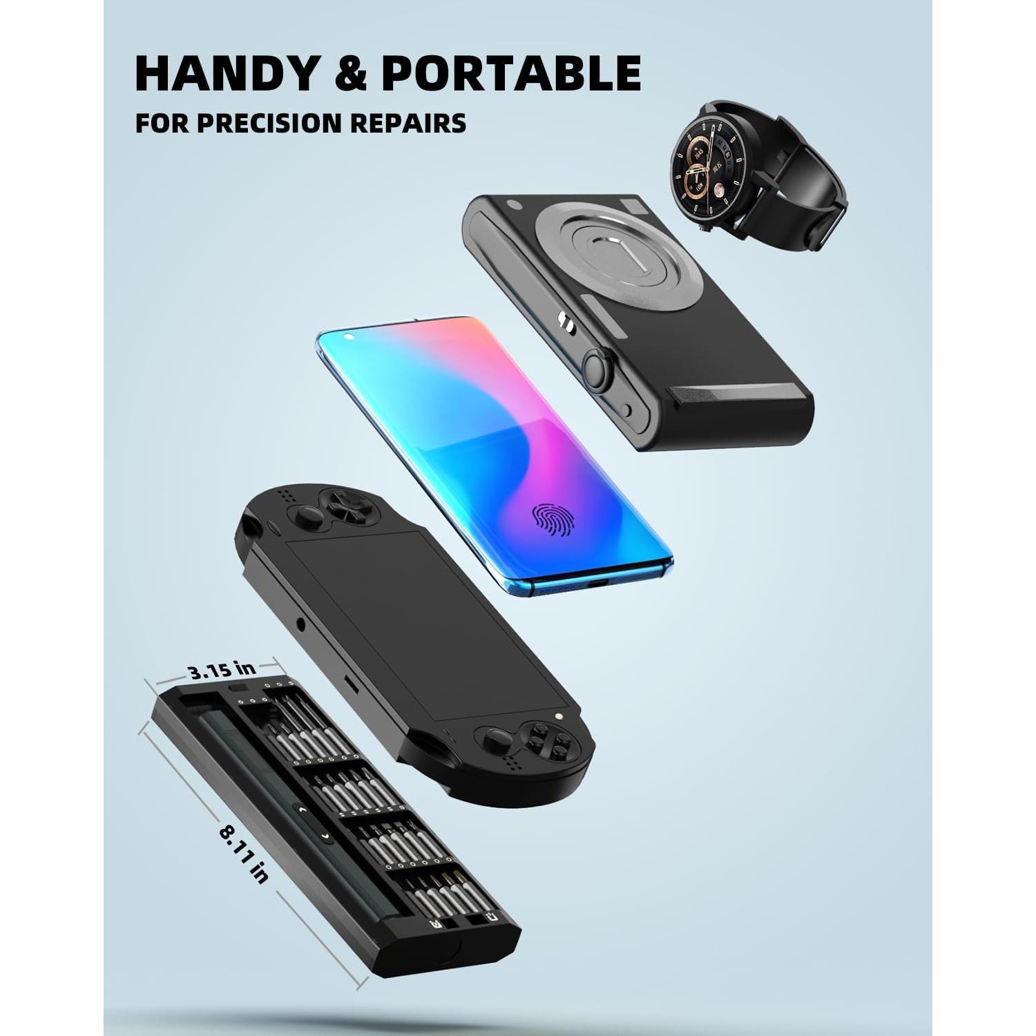 Destornillador Eléctrico DOINOW B1 Pro 48 Puntas LED 0.2 Nm