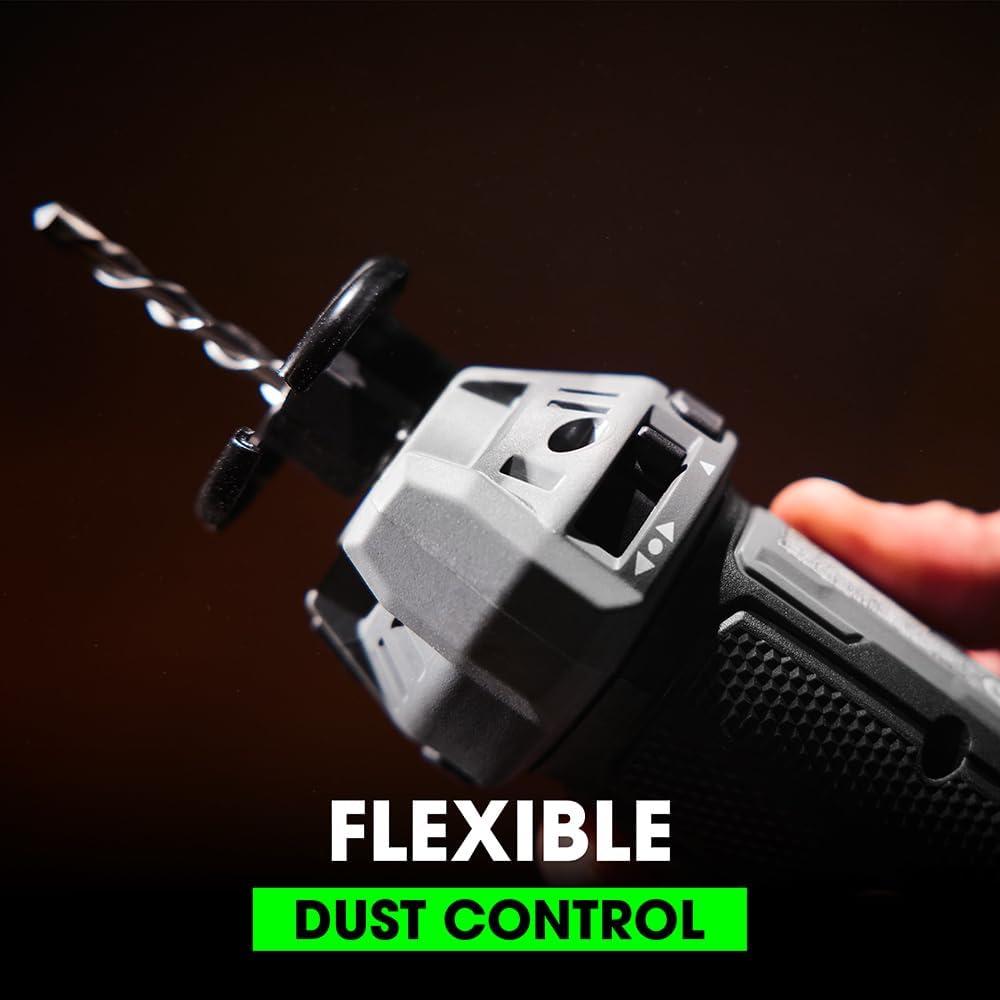 FLEX 24V Brushless Cordless 2-Tool Combo Kit: Drywall Screw Gun with Magazine and Cut Out Tool with (2) 2.5Ah Lithium Batteries and 160W Fast Charger - FXM203-2A
