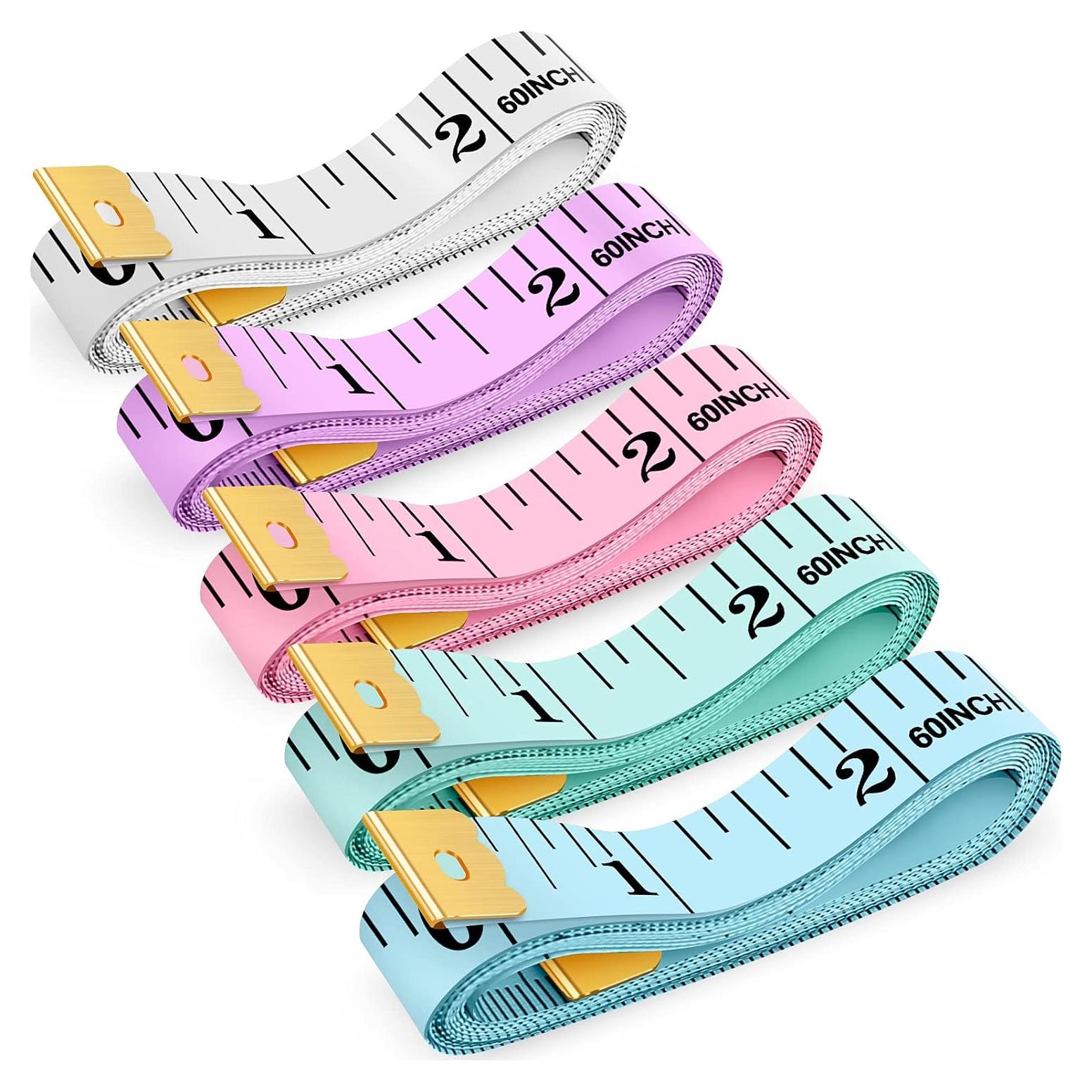 Cinta Métrica iBayam 150 cm Doble Escala Paquete de 5