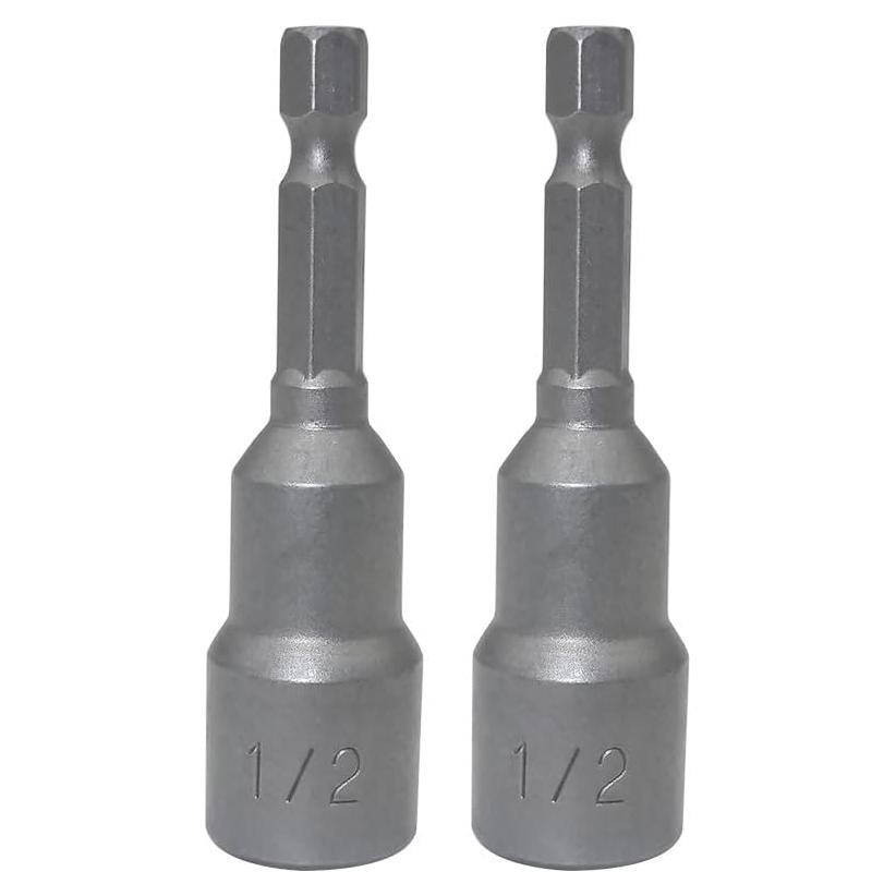 Conjunto de Puntas de Tornillo Magnéticas YongXuan 1/2" 2 Pcs