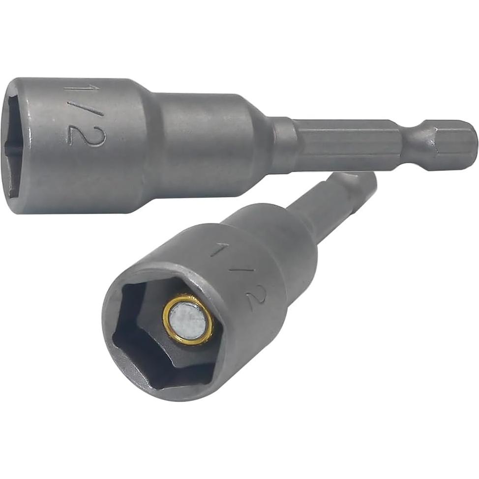 Conjunto de Puntas de Tornillo Magnéticas YongXuan 1/2" 2 Pcs