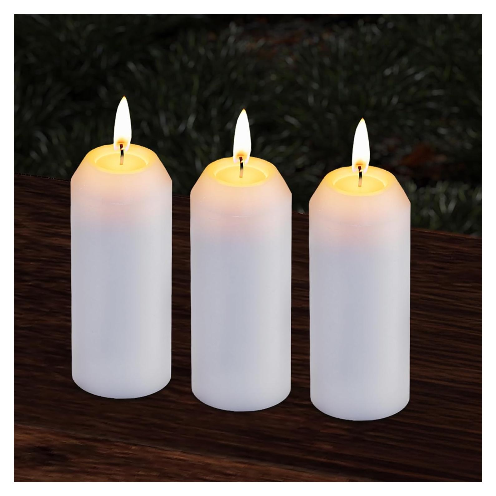 Paquete de 3 Velas de Emergencia NOMFIX 20H Larga Duración