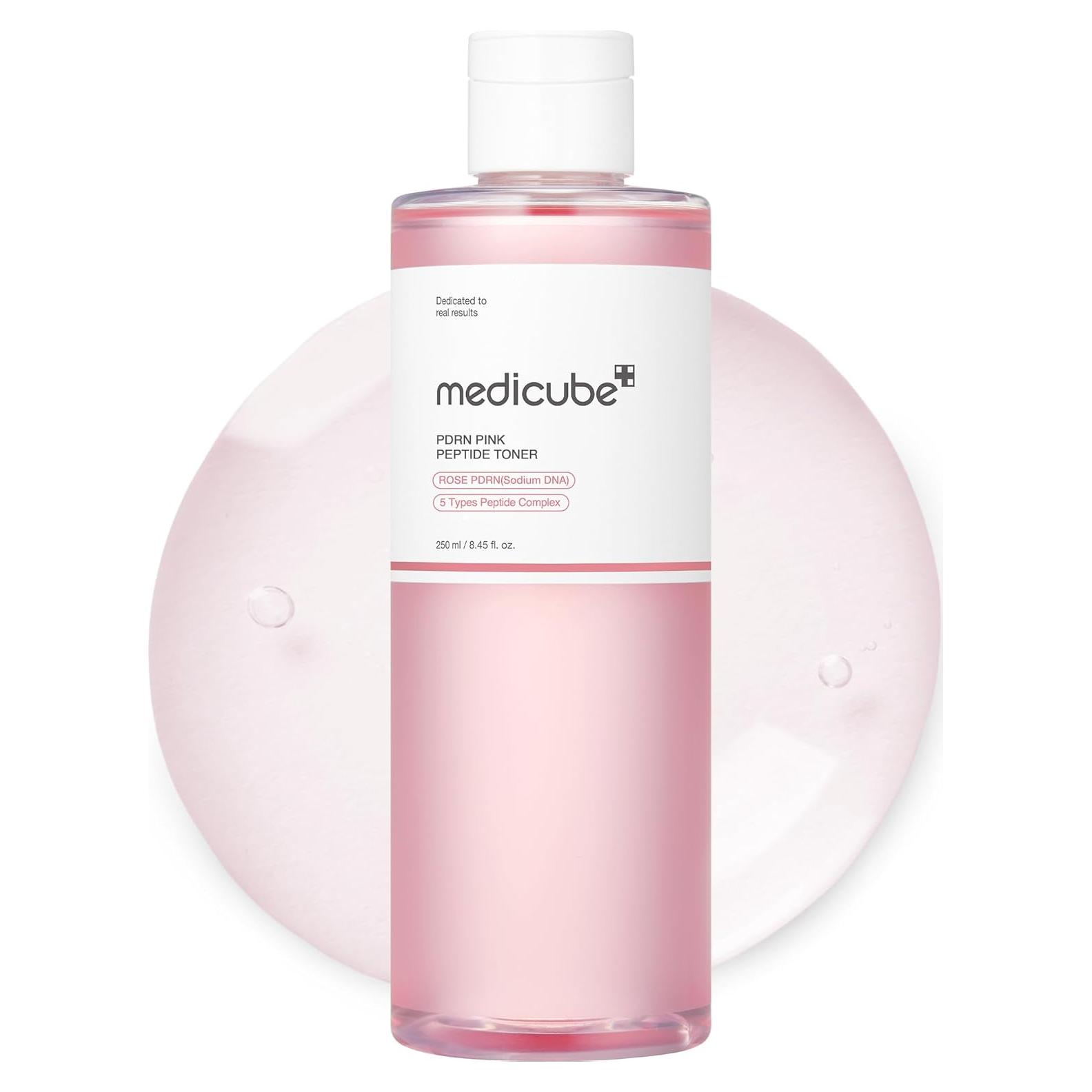 Tónico Peptídico Rosa Medicube 250ml - Cuidado Piel Coreano