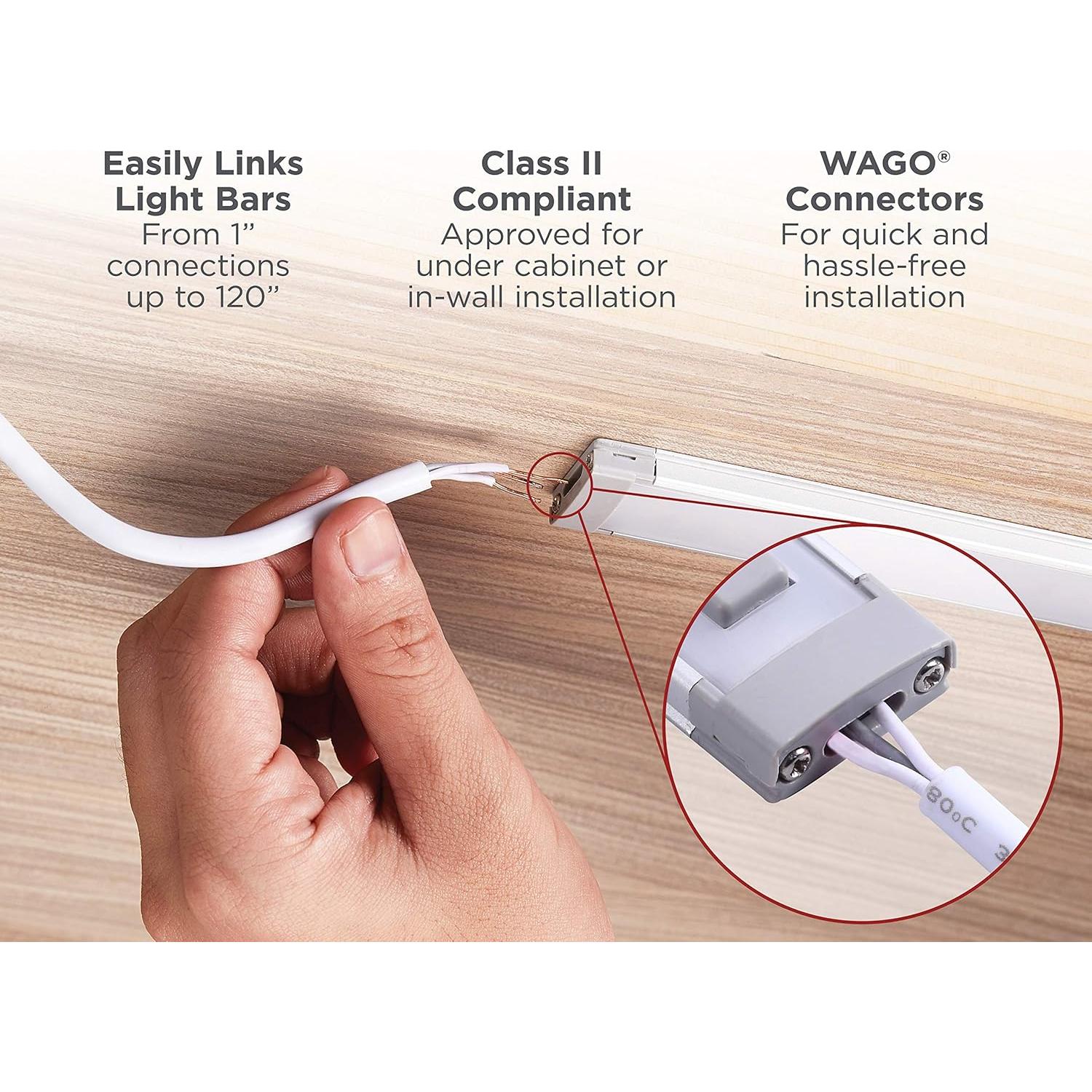 Bobina de Cable de Salto BLACK+DECKER LEDUC-25JUMP 7.62 m Blanca