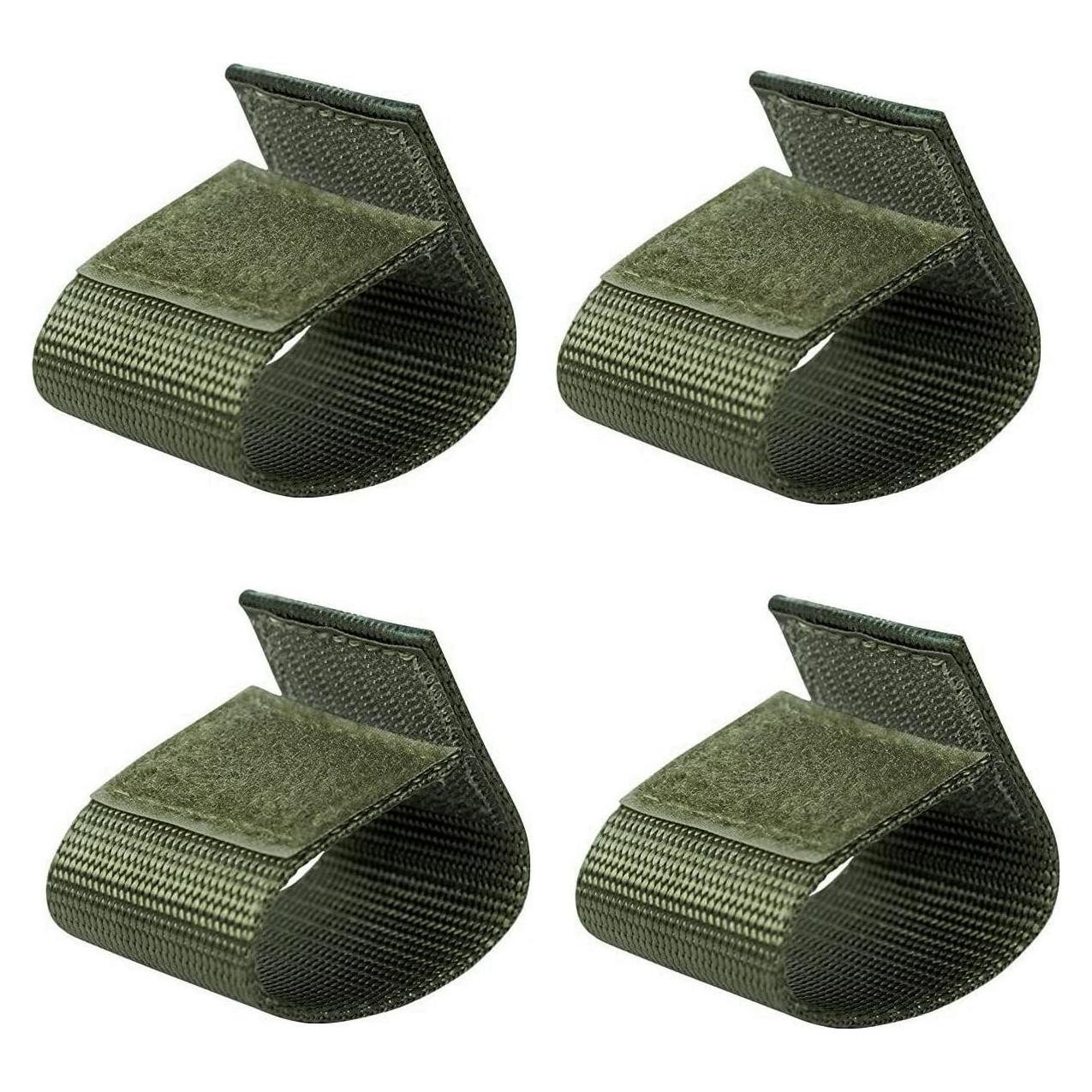 Sujetadores de Cinturón TACNEX 4 PCS Nylon 5-7 cm