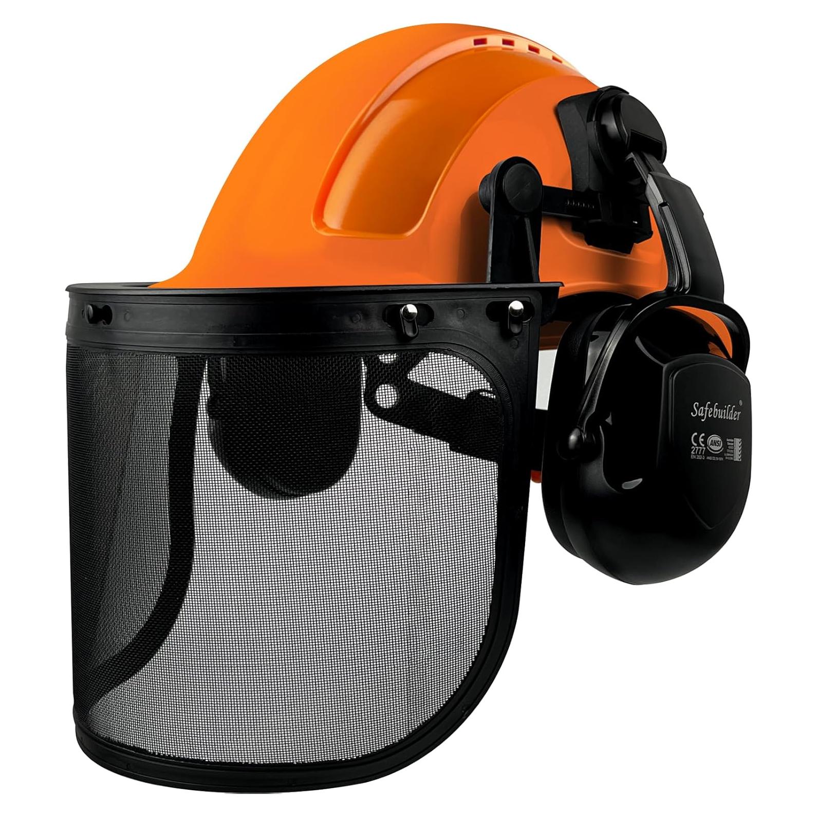 Casco de Seguridad SAFEBUILDER Q20 para Silvicultura 3 en 1