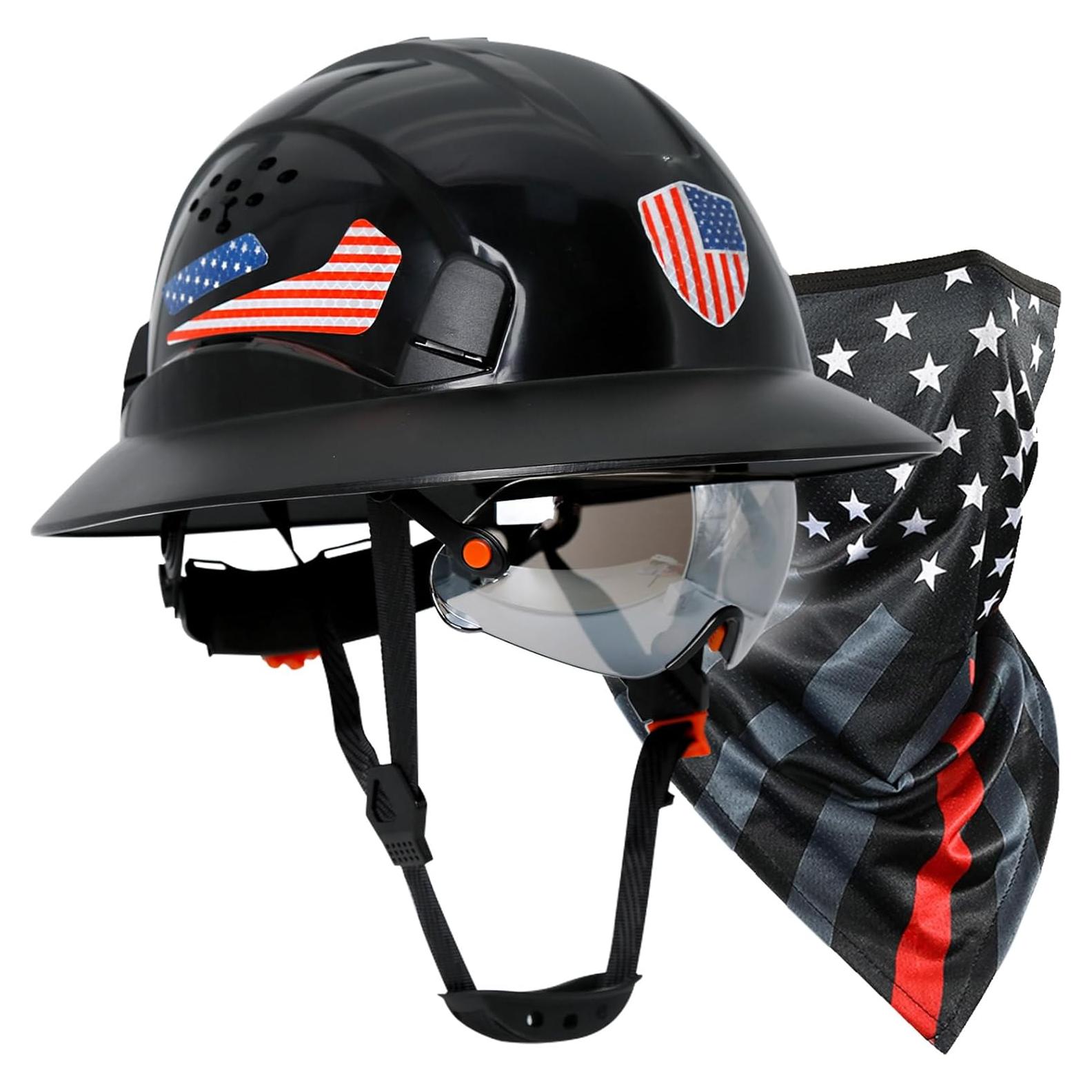 Casco de ala completa PerldVerge SF14 negro con visor