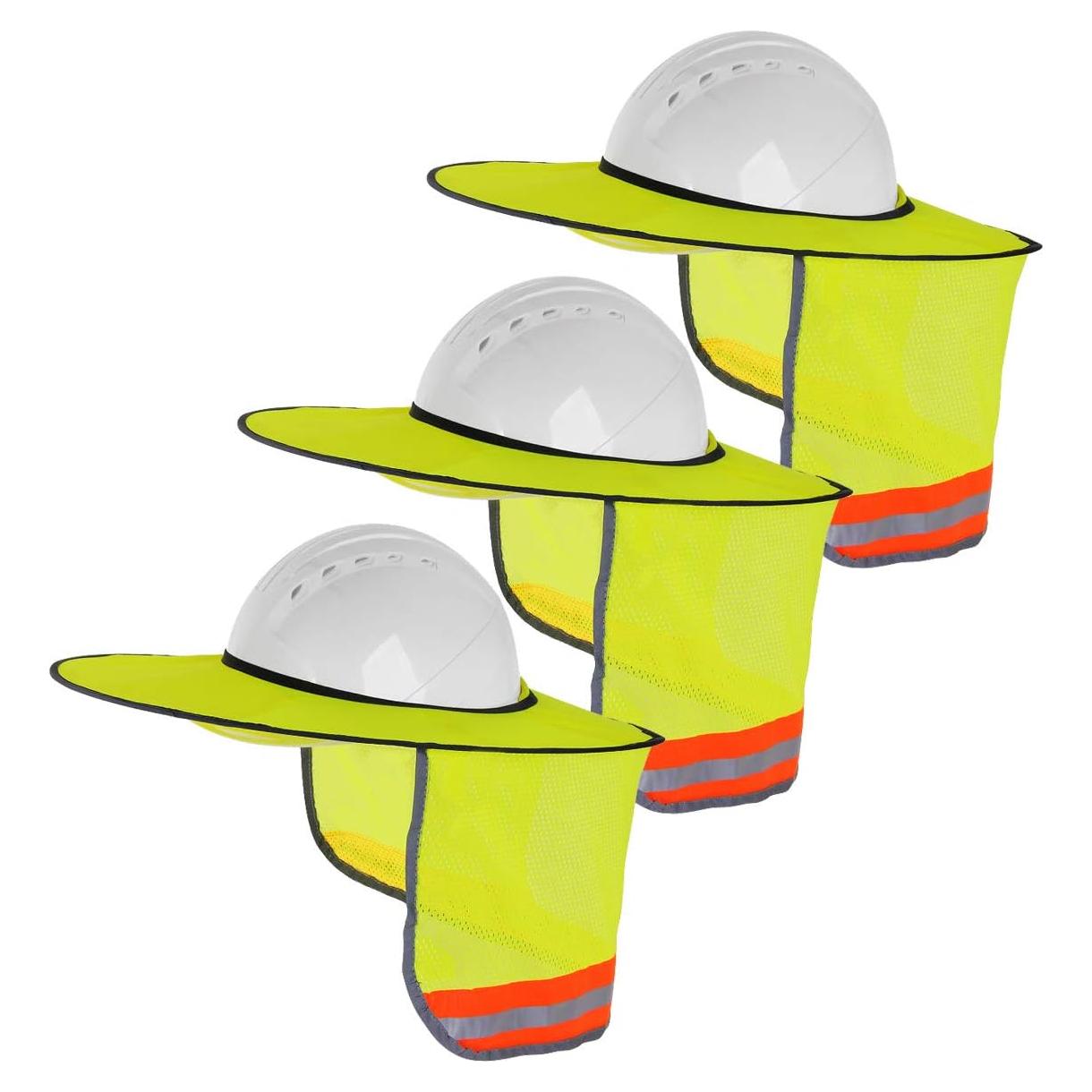 Cubierta de Sombra para Casco Tenpluszero 3 Paquetes Amarillo