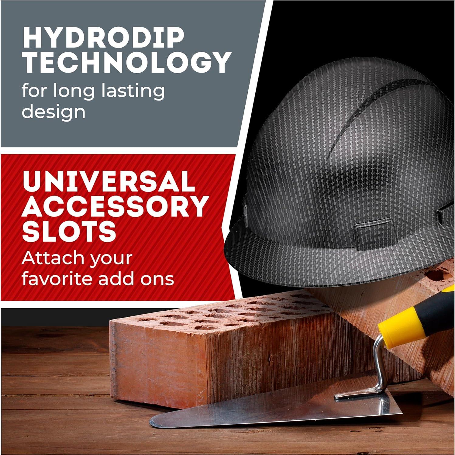 Casco AcerPal Ala Completa HDPE 0.45kg Ajustable