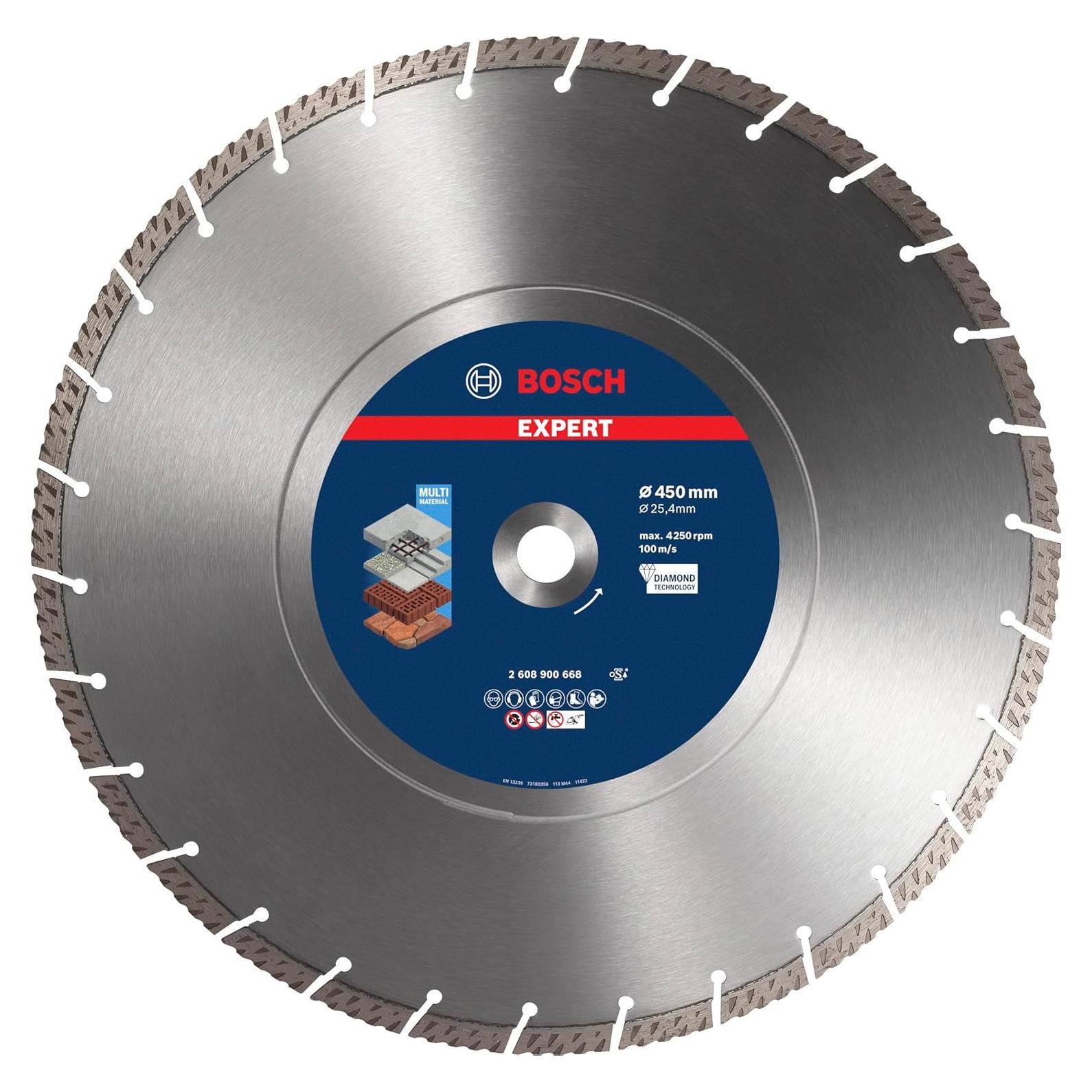 Disco de Corte de Diamante Bosch Expert 450 mm MultiMaterial