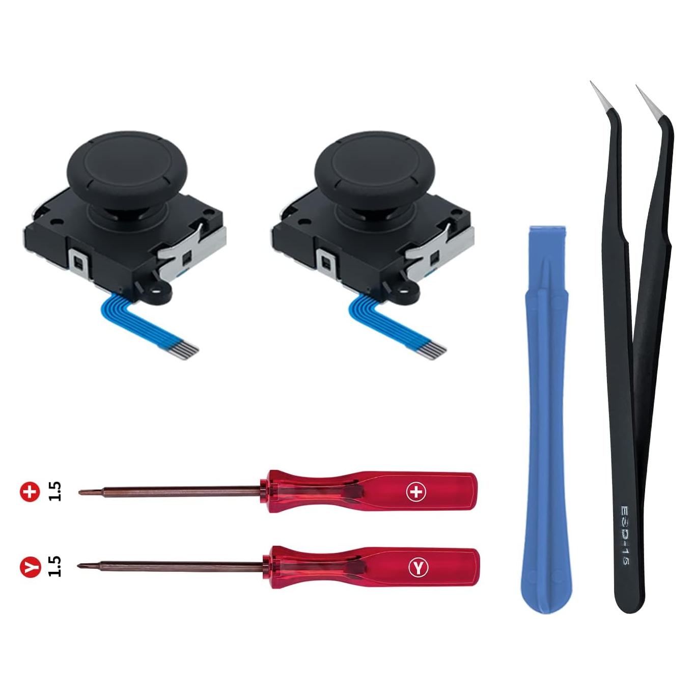 Kit de Reparación Joystick Analógico Wigearss para Nintendo Switch